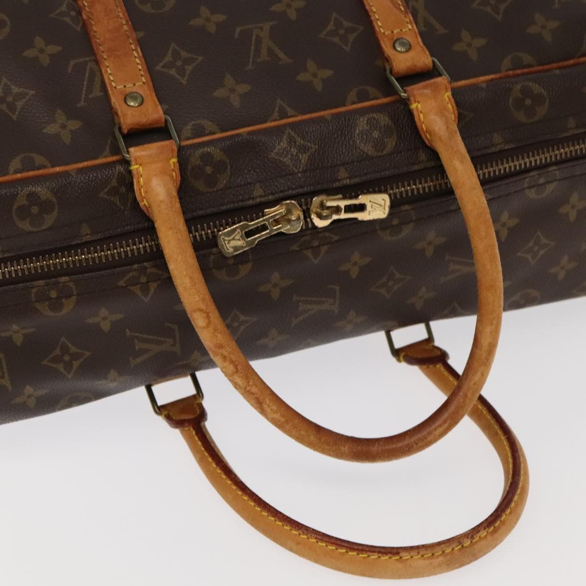 Louis Vuitton Sirius Brown Canvas Travel Bag (Pre-Owned) Size ONE SIZE - 7 Thumbnail
