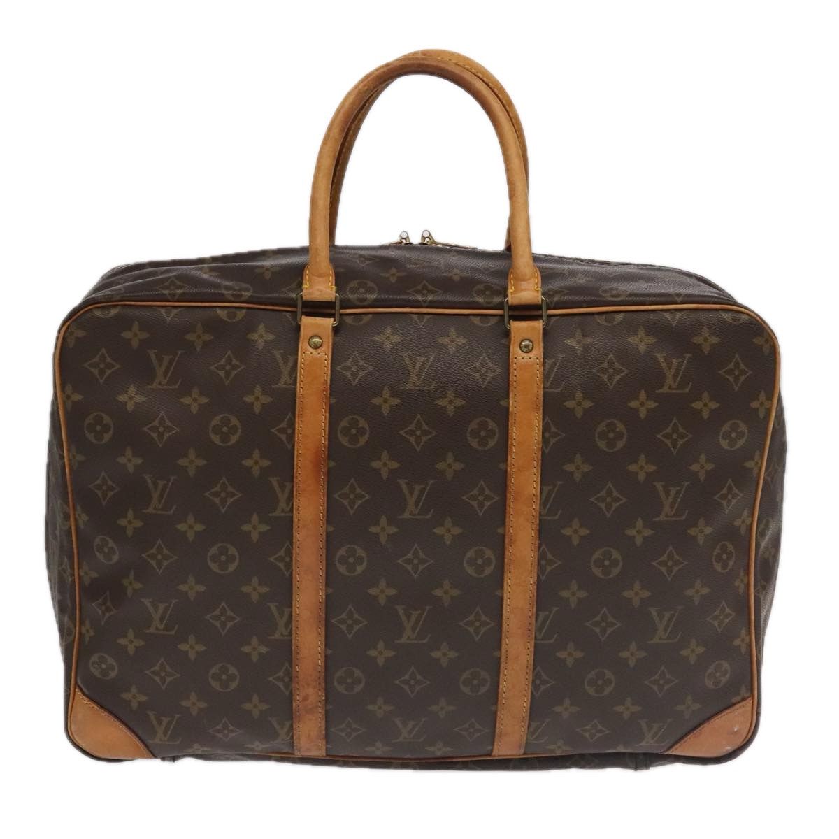 Louis Vuitton Sirius Brown Canvas Travel Bag (Pre-Owned) Size ONE SIZE - 3 Thumbnail
