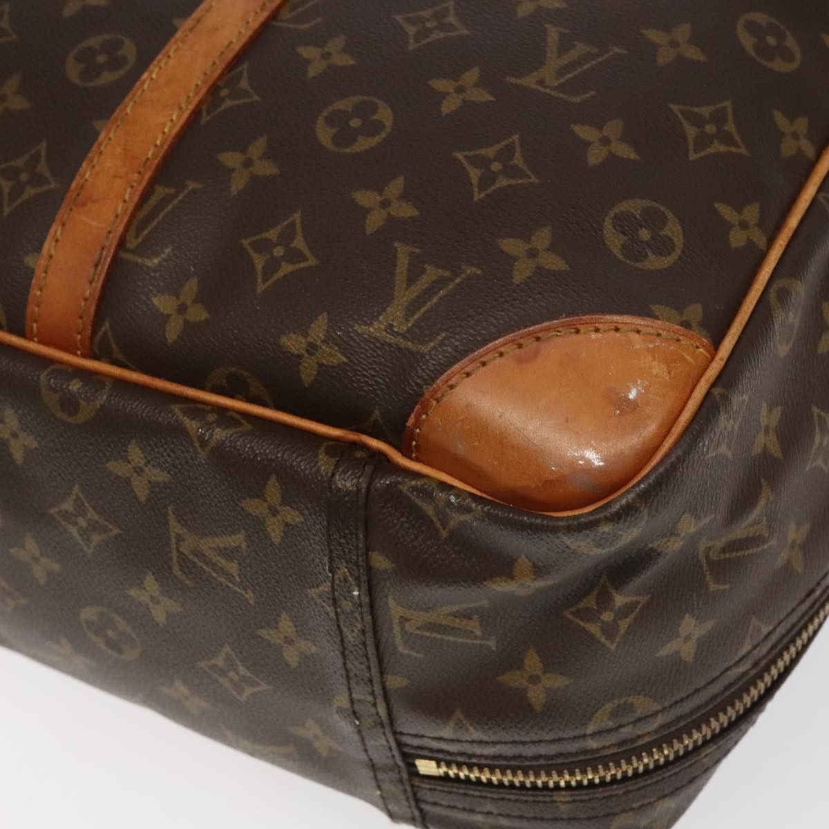 Louis Vuitton Sirius Brown Canvas Travel Bag (Pre-Owned) Size ONE SIZE - 12 Thumbnail