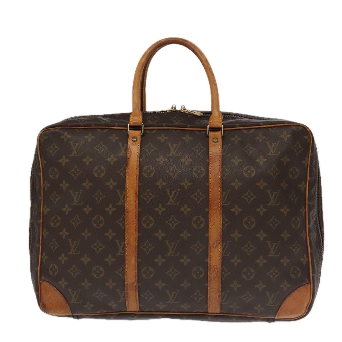 Louis Vuitton Sirius Brown Canvas Travel Bag (Pre-Owned) Size ONE SIZE - 2 Thumbnail