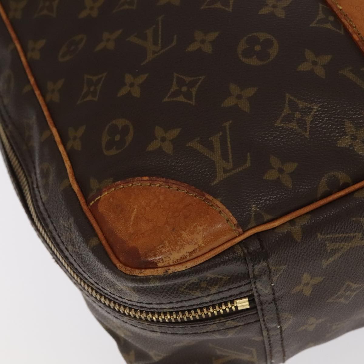 Louis Vuitton Sirius Brown Canvas Travel Bag (Pre-Owned) Size ONE SIZE - 11 Thumbnail