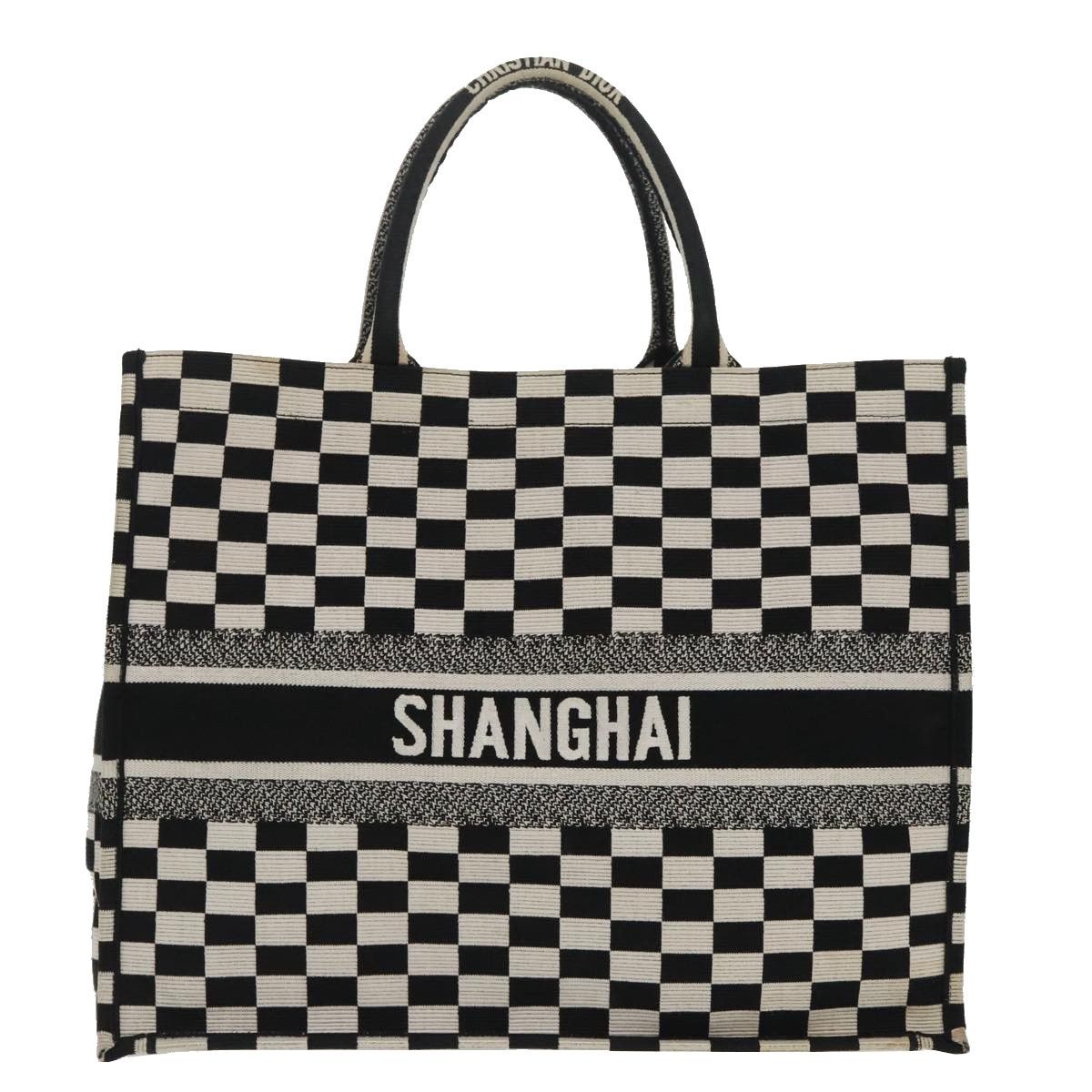 Dior Book Tote White Canvas Tote Bag (Pre-Owned) Size ONE SIZE - 3 Thumbnail