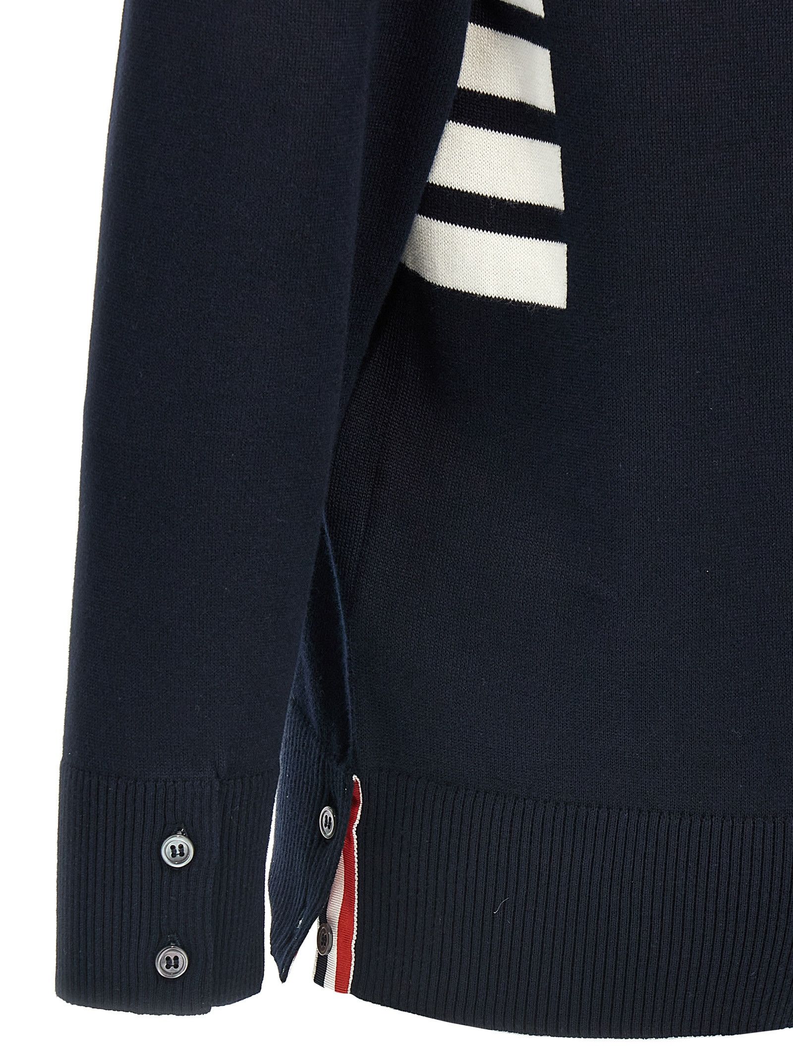 Thom Browne '4-Bar' Cardigan Size US L / EU 52-54 / 3 - 4 Thumbnail