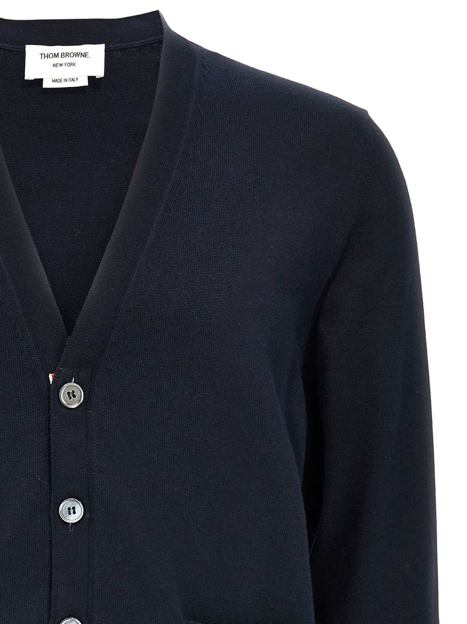 Thom Browne '4-Bar' Cardigan Size US L / EU 52-54 / 3 - 3 Thumbnail