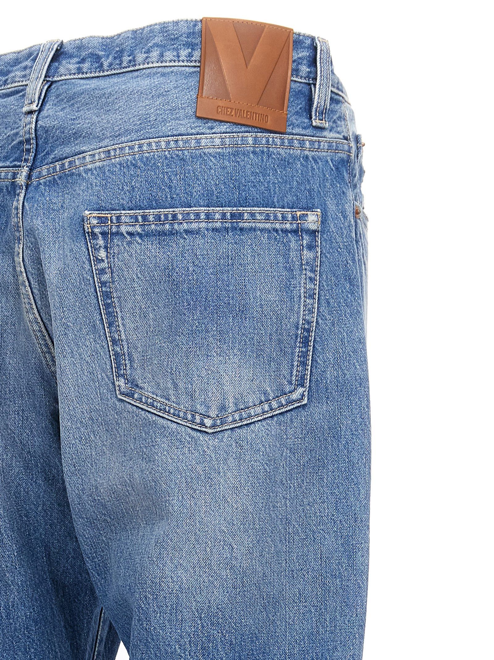 Valentino Valentino Garavani 'Chez Valentino' Jeans Size US 31 - 4 Thumbnail