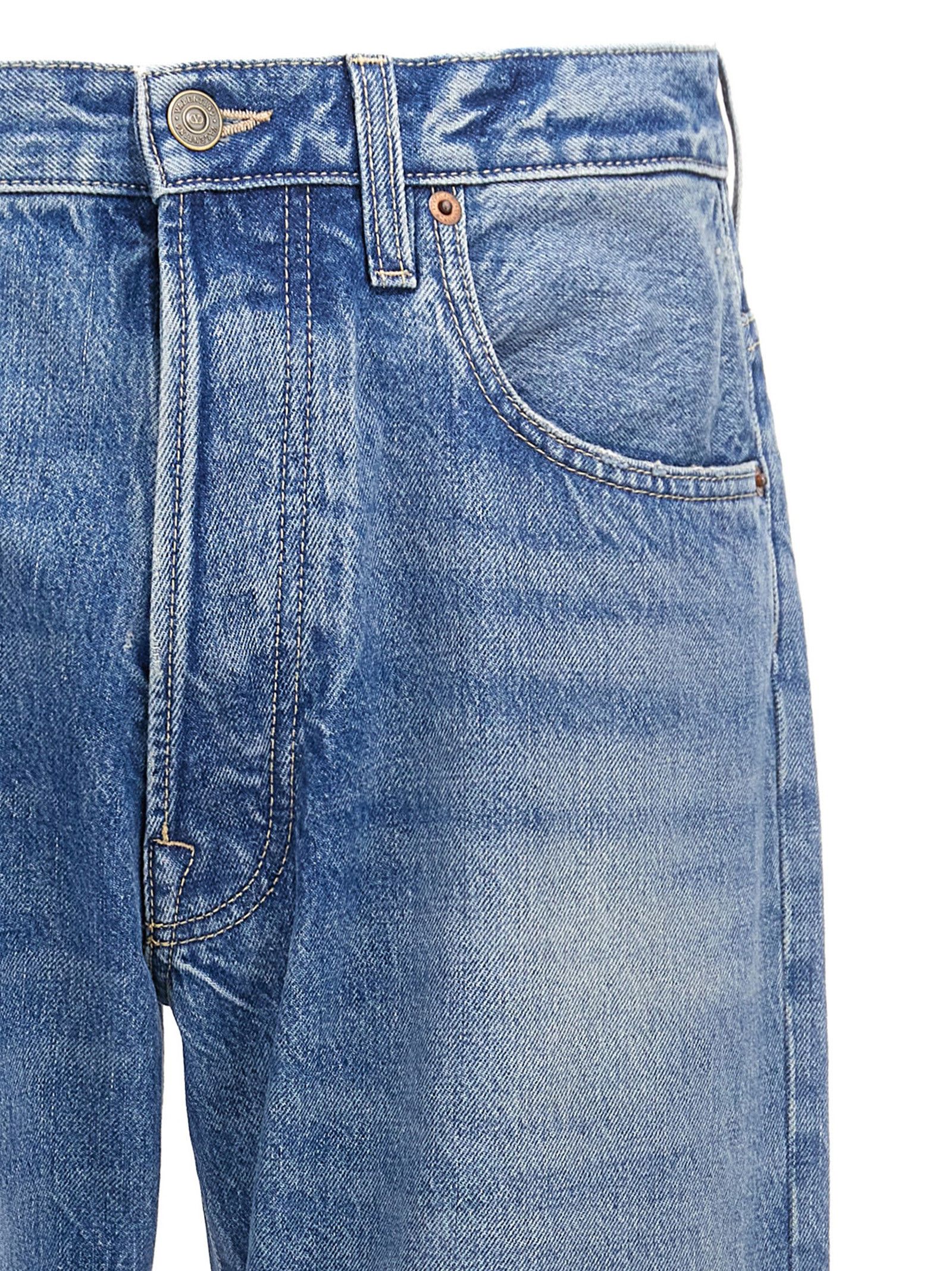 Valentino Valentino Garavani 'Chez Valentino' Jeans Size US 31 - 3 Thumbnail