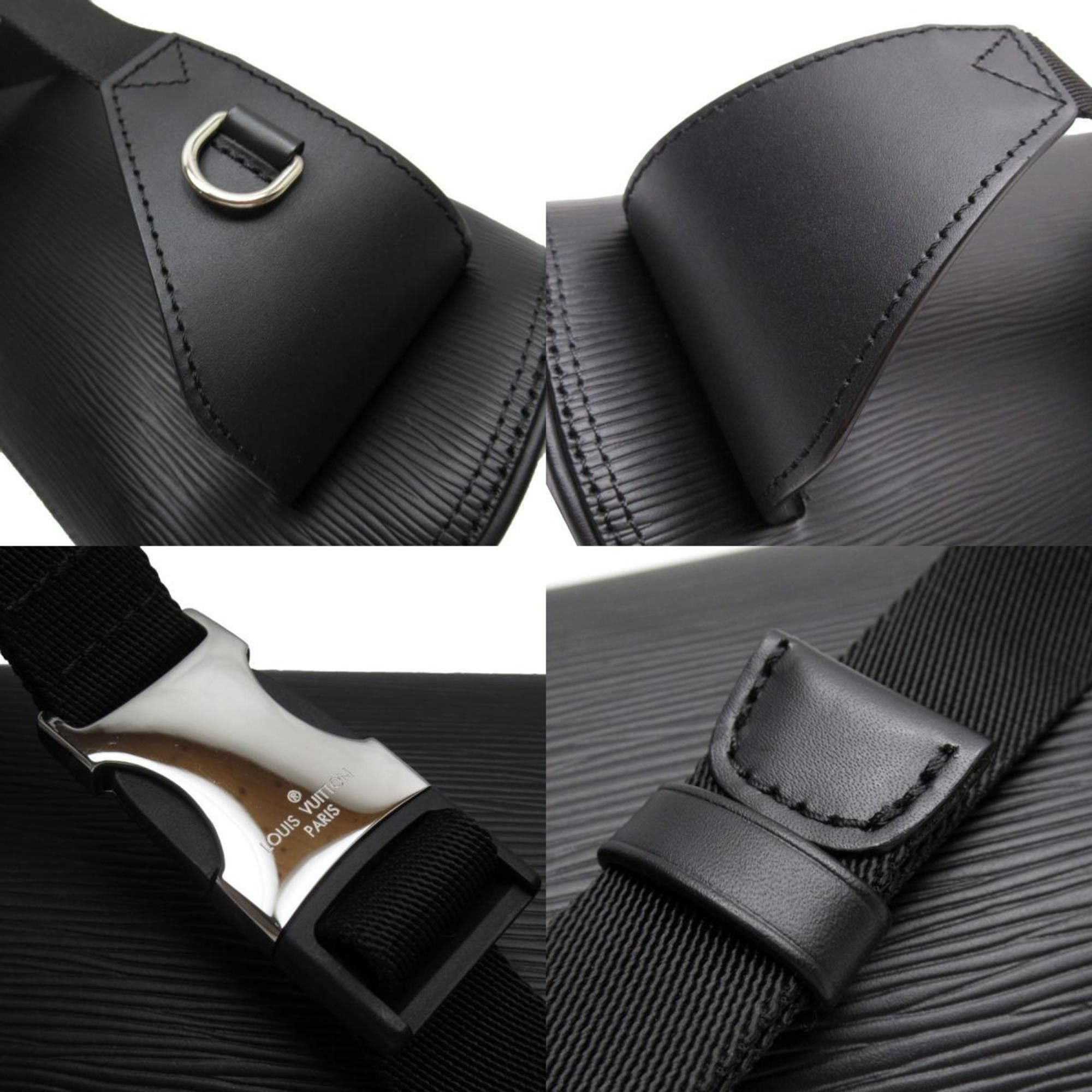 Louis Vuitton Louis Vuitton Body Bag Waist LV Circle Bum Epi Leather Noir Men's M55131 t19338g Size ONE SIZE - 3 Thumbnail