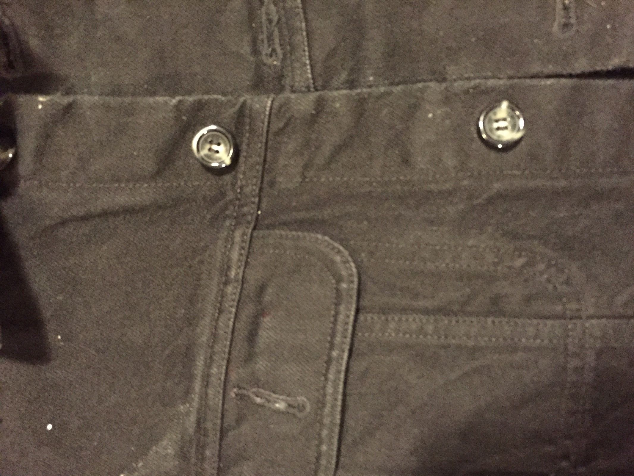 A.P.C. Black Denim Jacket Size US XL / EU 56 / 4 - 4 Thumbnail