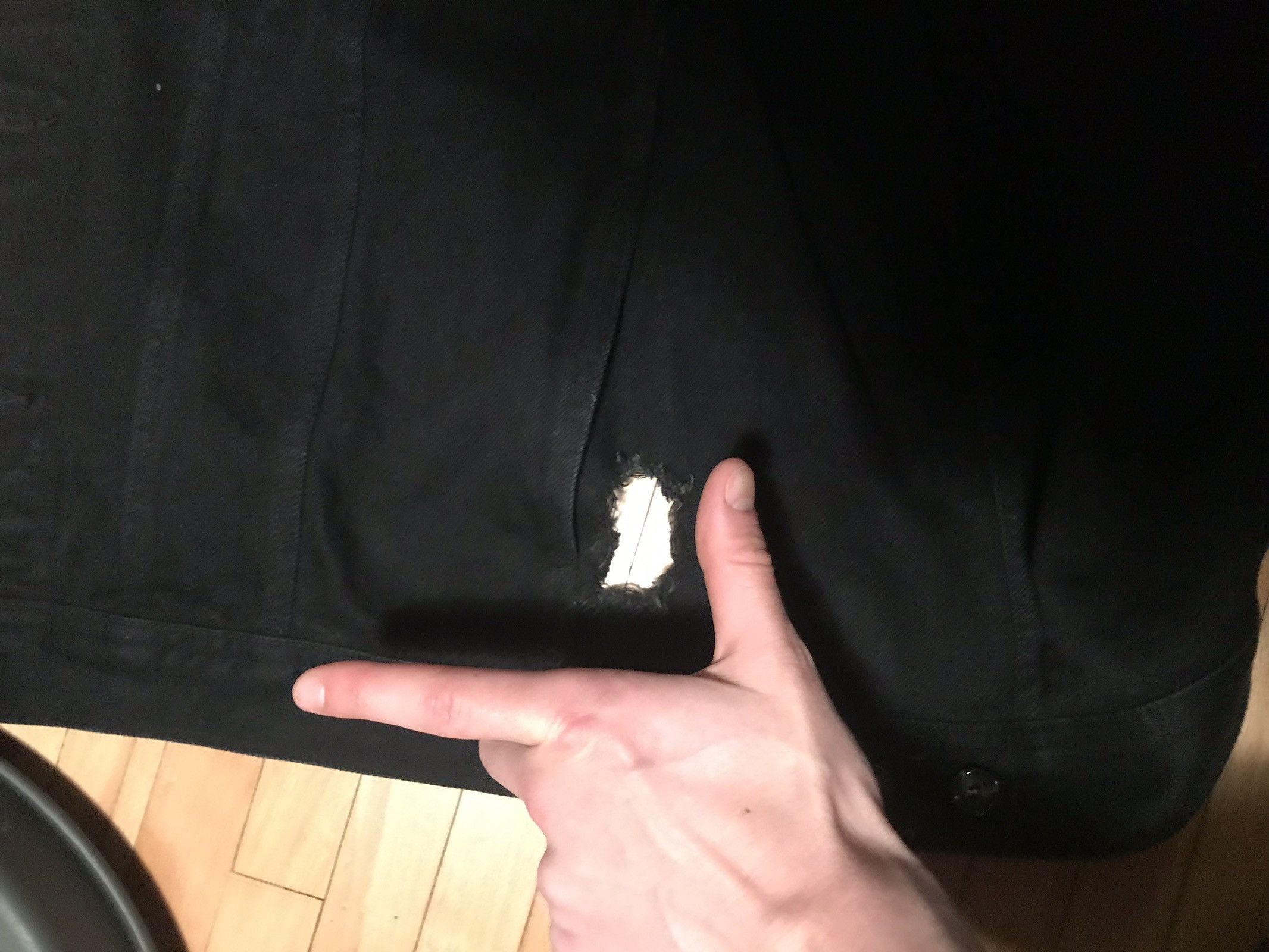 A.P.C. Black Denim Jacket Size US XL / EU 56 / 4 - 6 Thumbnail