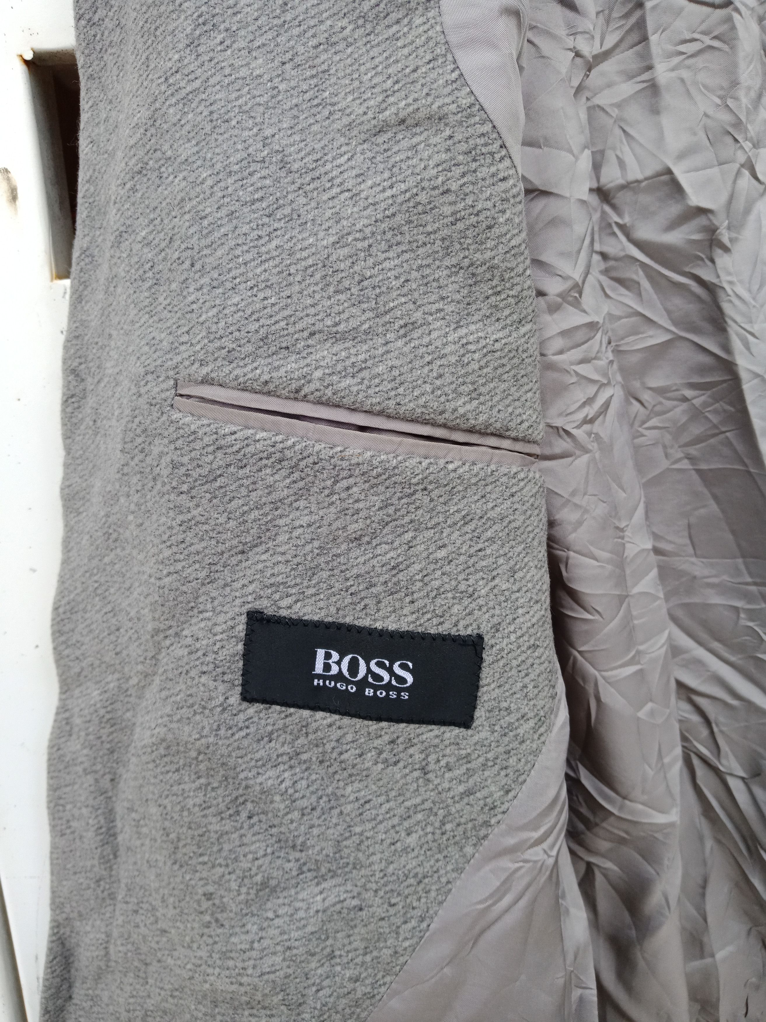 Hugo Boss Luxury Hugo Boss 80% Virgin Wool Coat Made in Italy Size US M / EU 48-50 / 2 - 7 Thumbnail