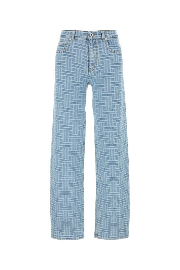 Kenzo Embroidered Denim Jeans Size 25" / US 0 / IT 36 - 3 Thumbnail