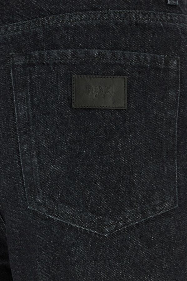 Fendi Black Denim Jeans Size US 31 - 5 Thumbnail