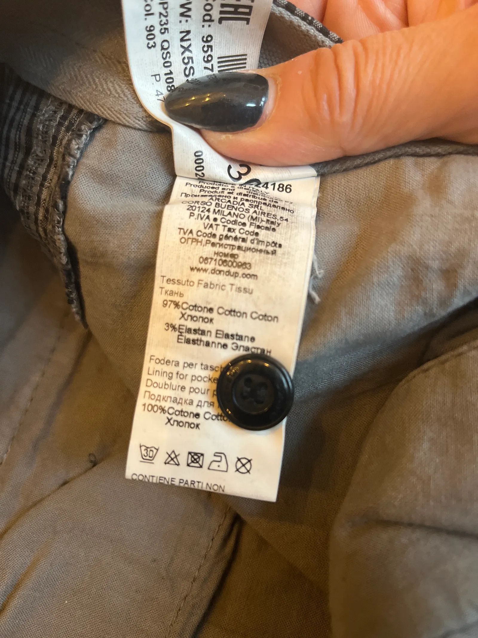Dondup Dondup Pants Size US 30 / EU 46 - 3 Thumbnail