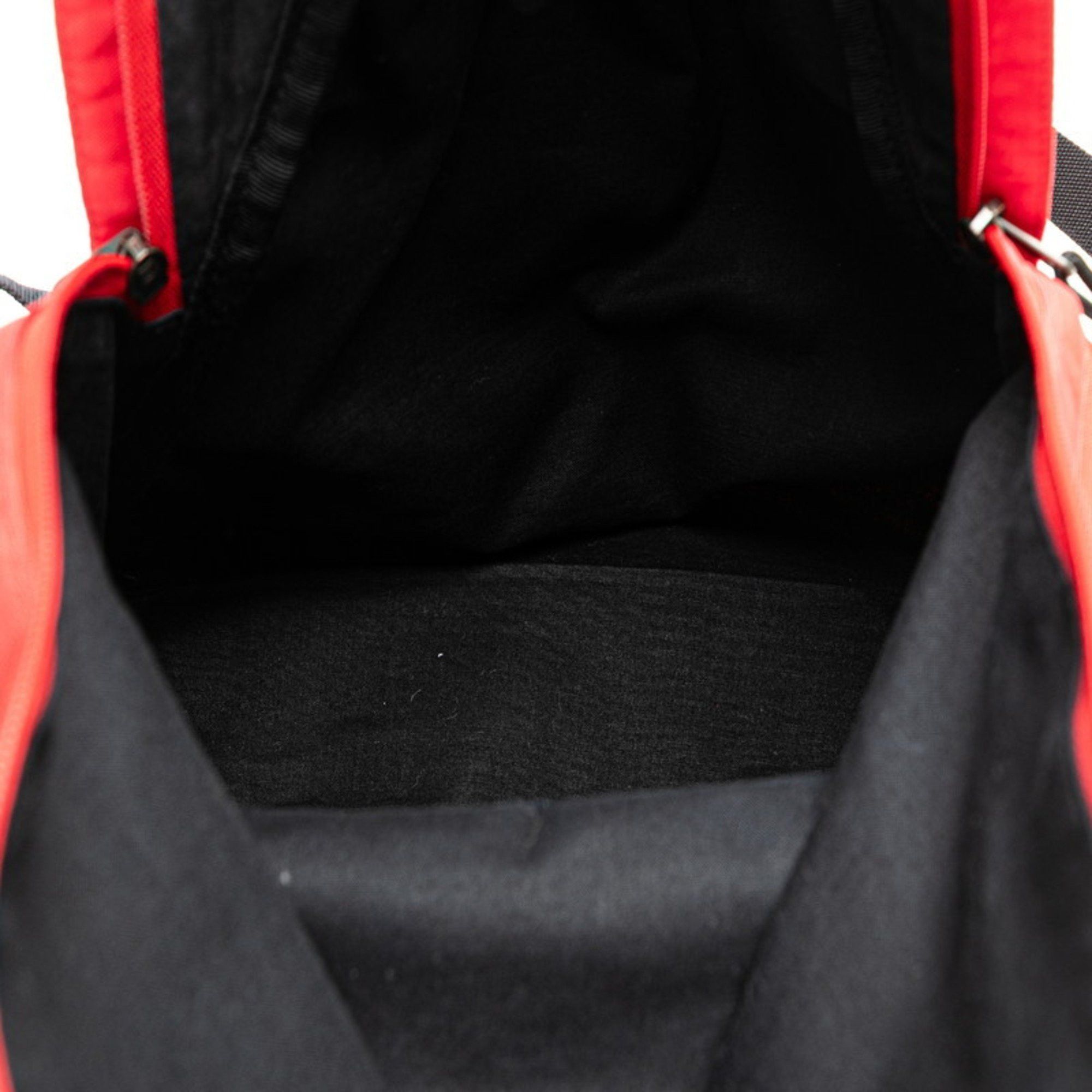 Balenciaga Balenciaga Explorer Backpack 503221 Red Nylon Canvas Men's BALENCIAGA Size ONE SIZE - 4 Thumbnail