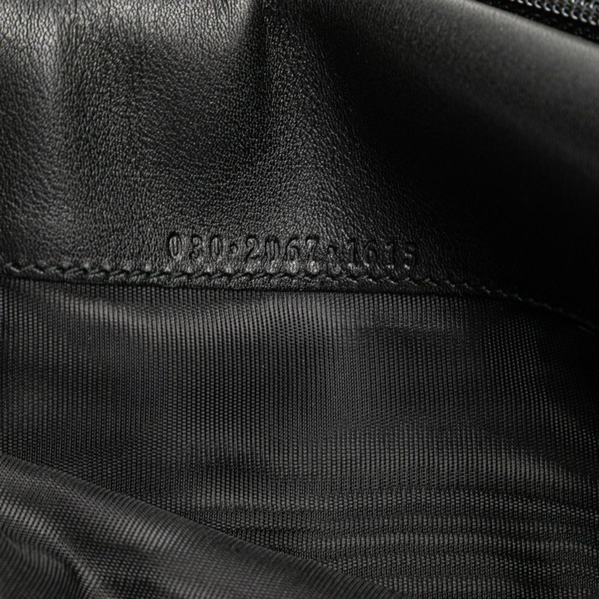 Gucci Gucci G Long Wallet 030 2067 1615 Black Leather Men's GUCCI Size ONE SIZE - 8 Thumbnail