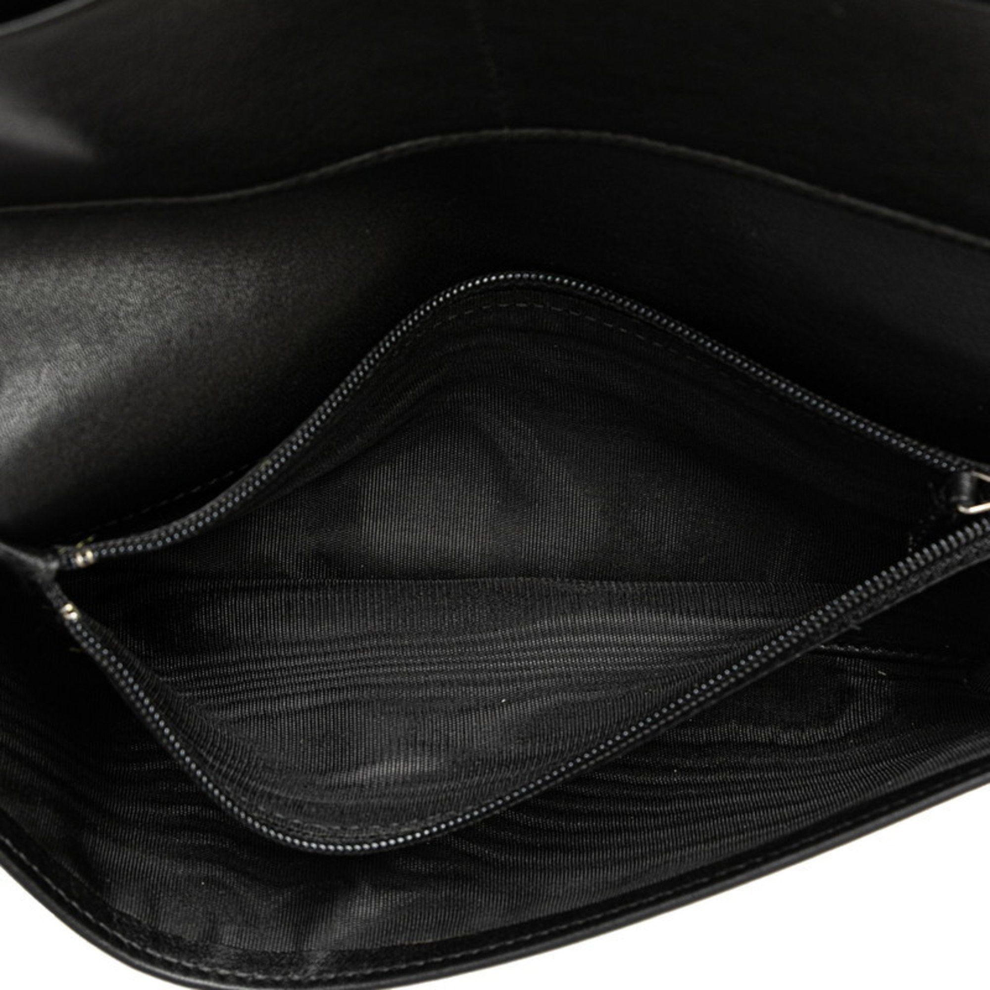 Gucci Gucci G Long Wallet 030 2067 1615 Black Leather Men's GUCCI Size ONE SIZE - 6 Thumbnail