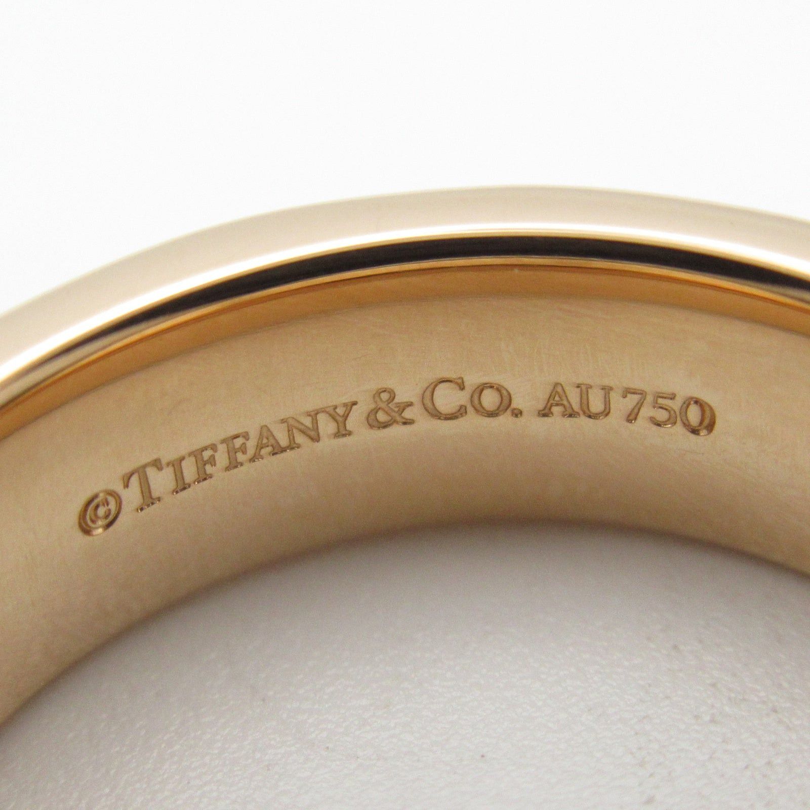 Tiffany & Co. Tiffany Co T Two Ring K18Pg (Pink Gold) Gold Size ONE SIZE - 4 Thumbnail