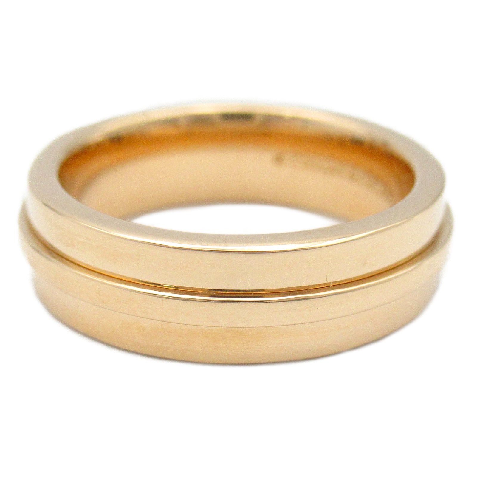 Tiffany & Co. Tiffany Co T Two Ring K18Pg (Pink Gold) Gold Size ONE SIZE - 3 Thumbnail