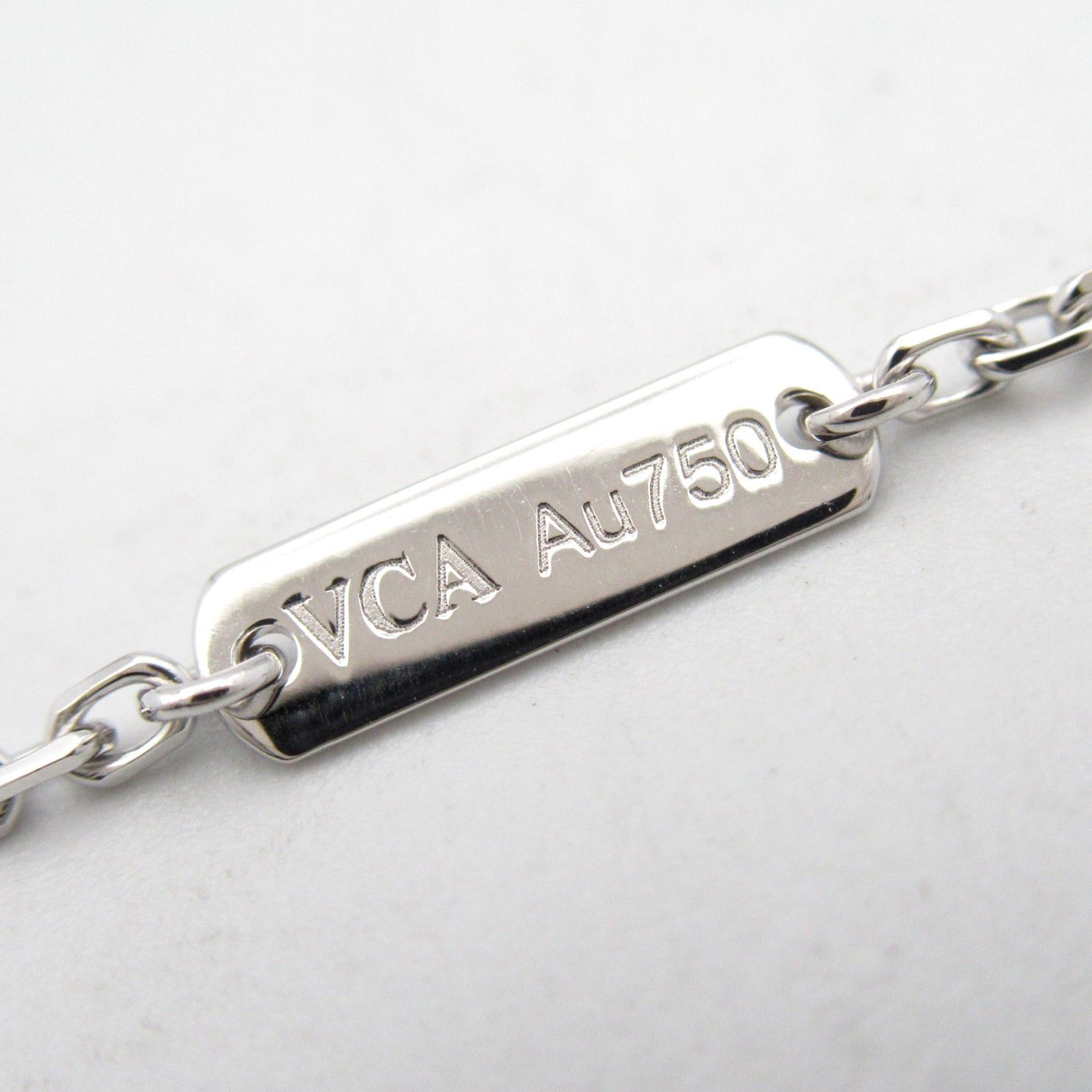 Van Cleef & Arpels Van Cleef Arpels Frivole Large Diamond Necklace K18Wg (White Gold) Clear Size ONE SIZE - 5 Thumbnail