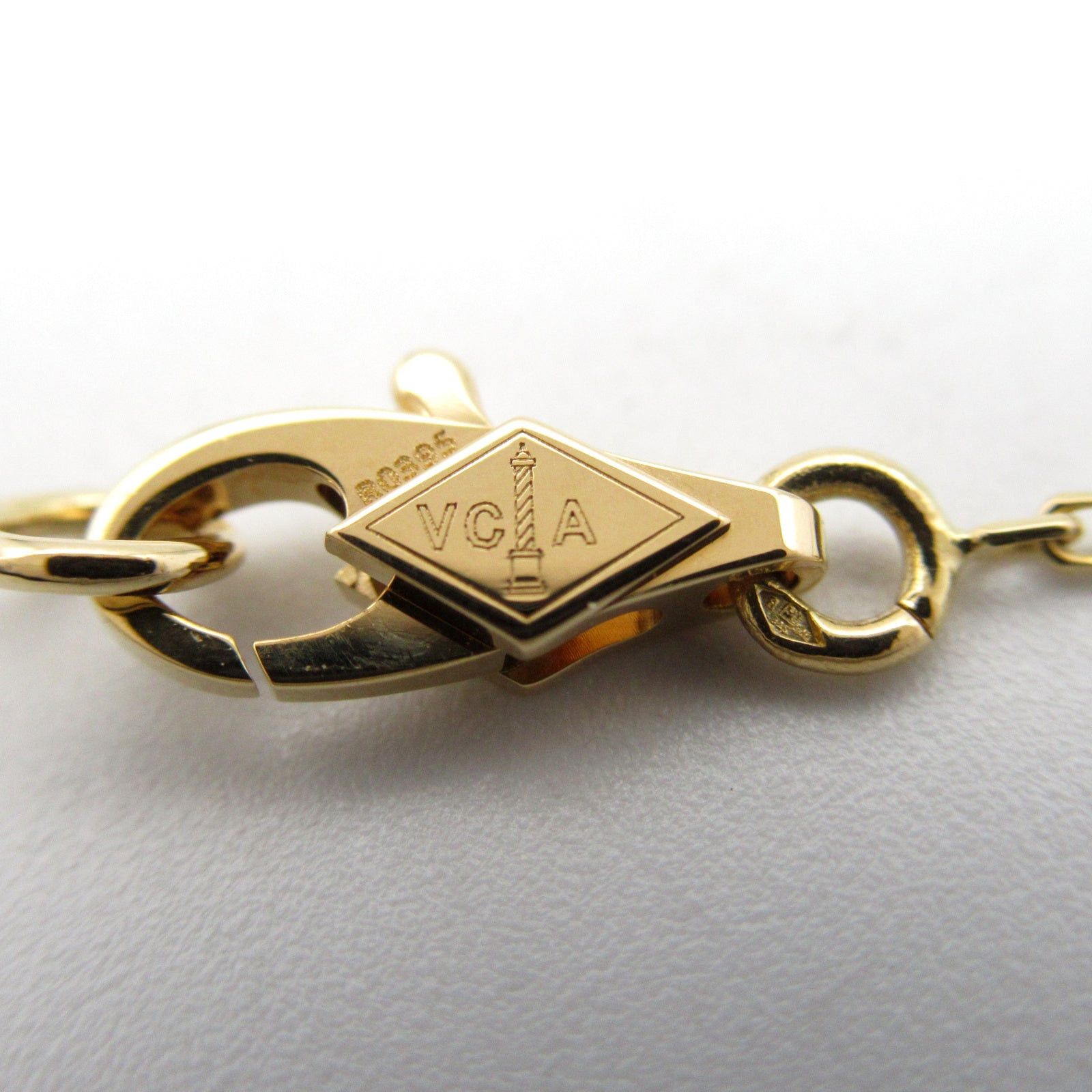 Van Cleef & Arpels Van Cleef Arpels Frivole Mini Diamond Necklace K18 (Yellow Gold) Clear Size ONE SIZE - 5 Thumbnail