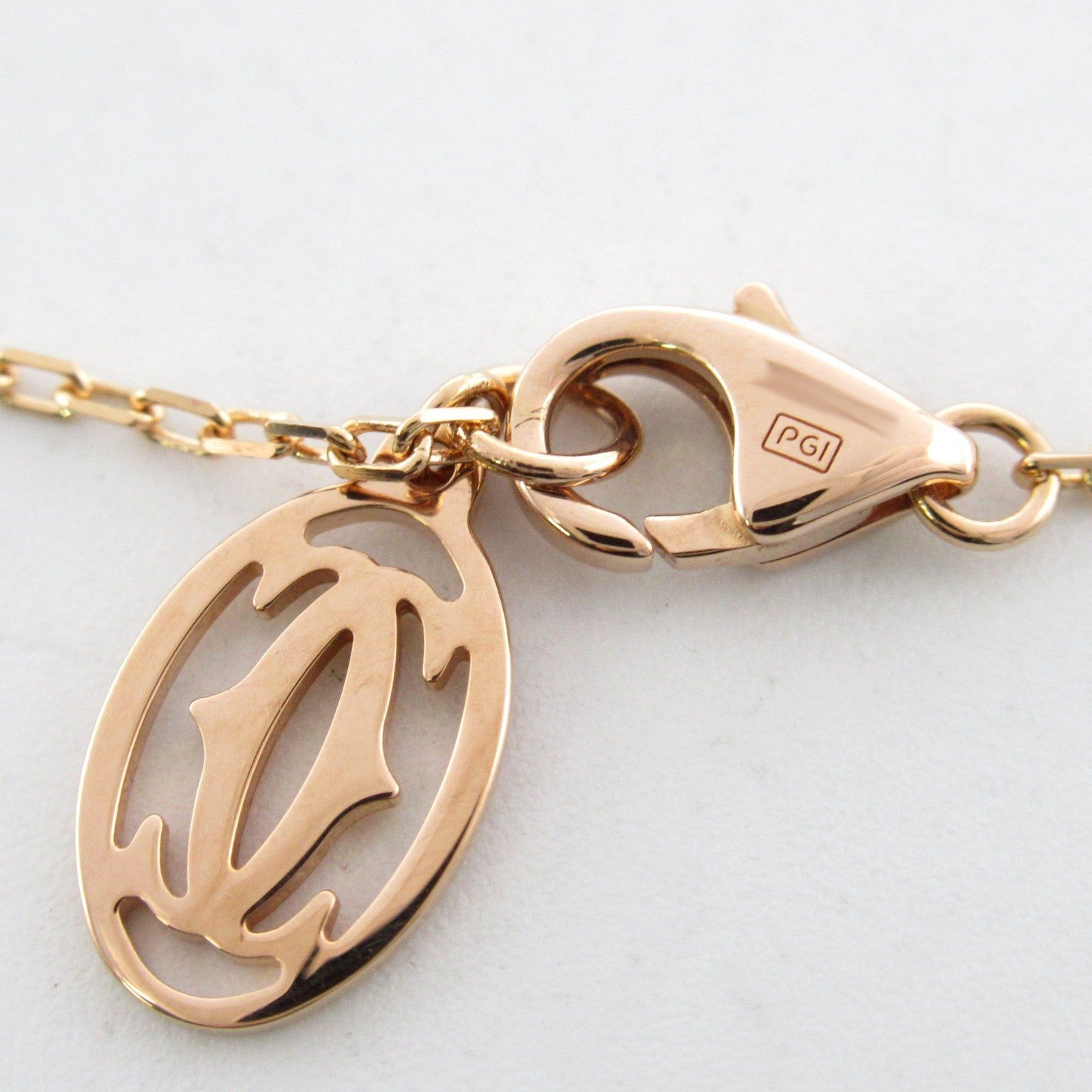 Cartier Cartier Damour Small Diamond Necklace K18Pg (Pink Gold) Clear Size ONE SIZE - 5 Thumbnail