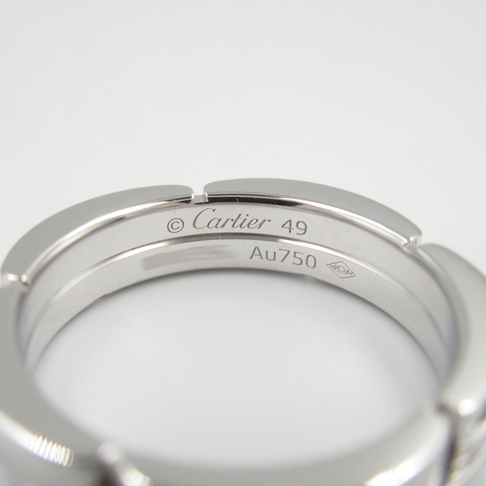 Cartier Cartier Mailon Panthère Diamond Ring K18Wg (White Gold) Clear Size ONE SIZE - 4 Thumbnail