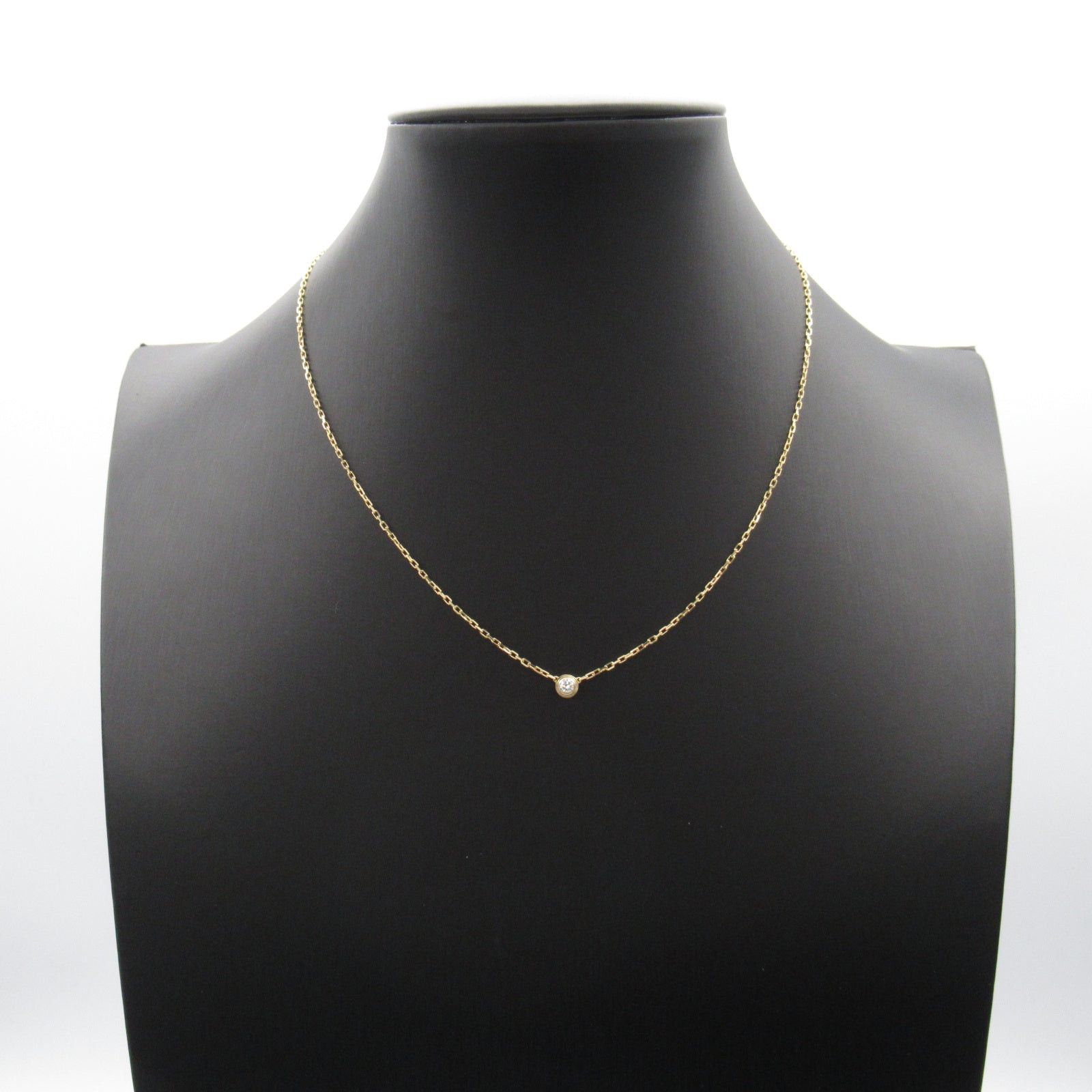 Cartier Cartier Damour Small Diamond Necklace K18 (Yellow Gold) Clear Size ONE SIZE - 7 Thumbnail