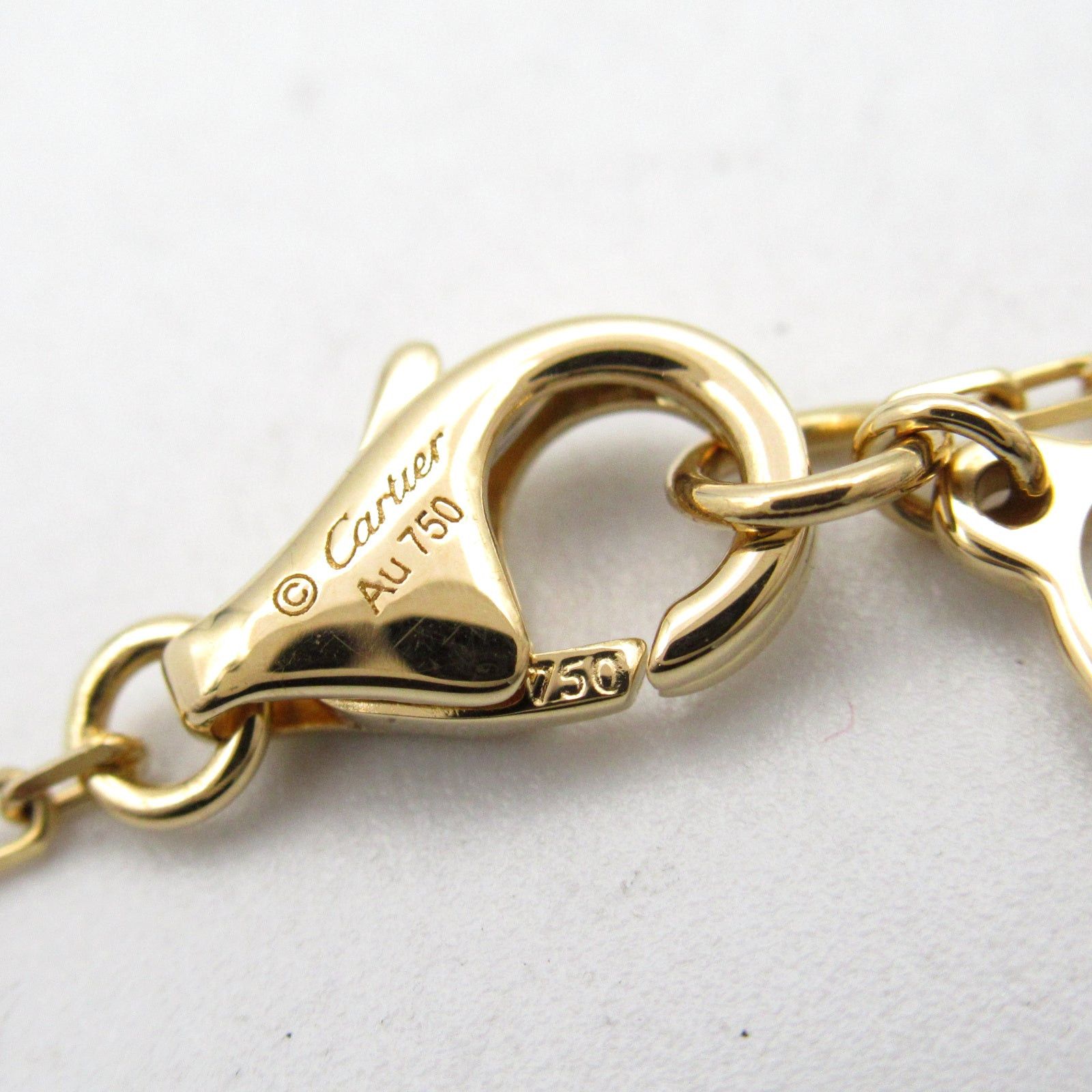 Cartier Cartier Damour Small Diamond Necklace K18 (Yellow Gold) Clear Size ONE SIZE - 4 Thumbnail