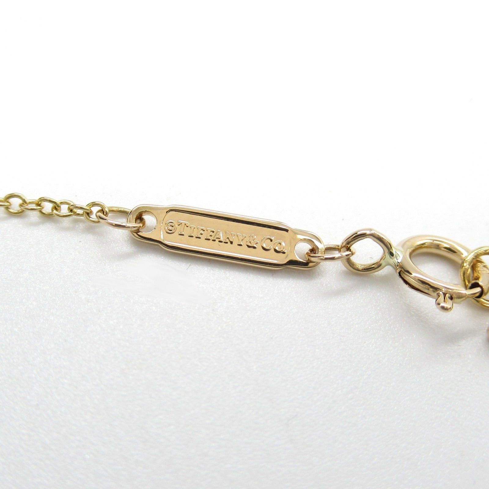 Tiffany & Co. Tiffany Co T Smile Mini Necklace K18 (Yellow Gold) Gold Size ONE SIZE - 5 Thumbnail