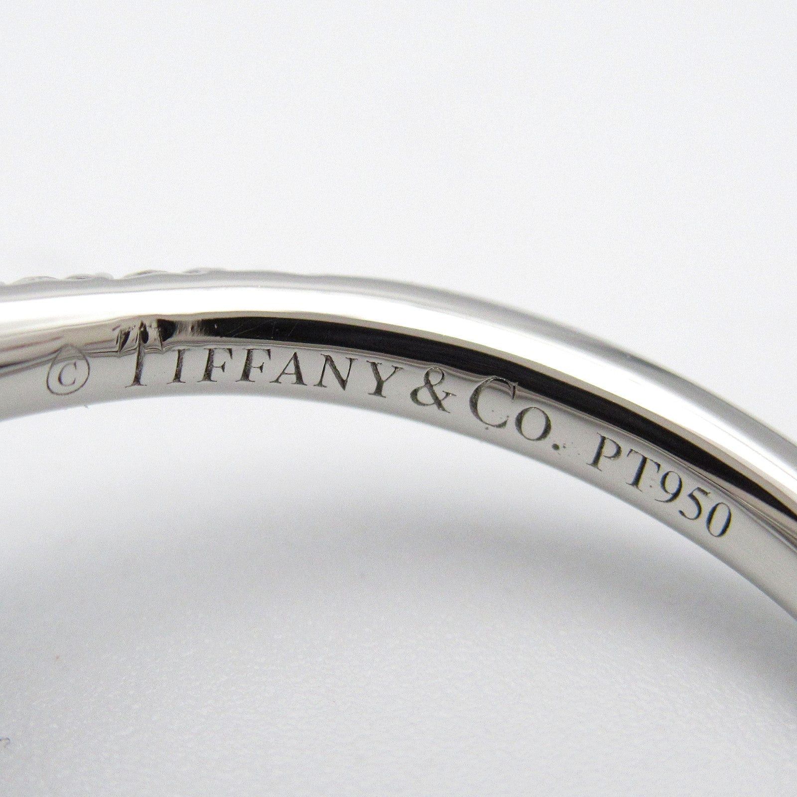 Tiffany & Co. Tiffany Co Soleste Engagement Ring Pt950 Platinum Diamond Clear Size ONE SIZE - 4 Thumbnail