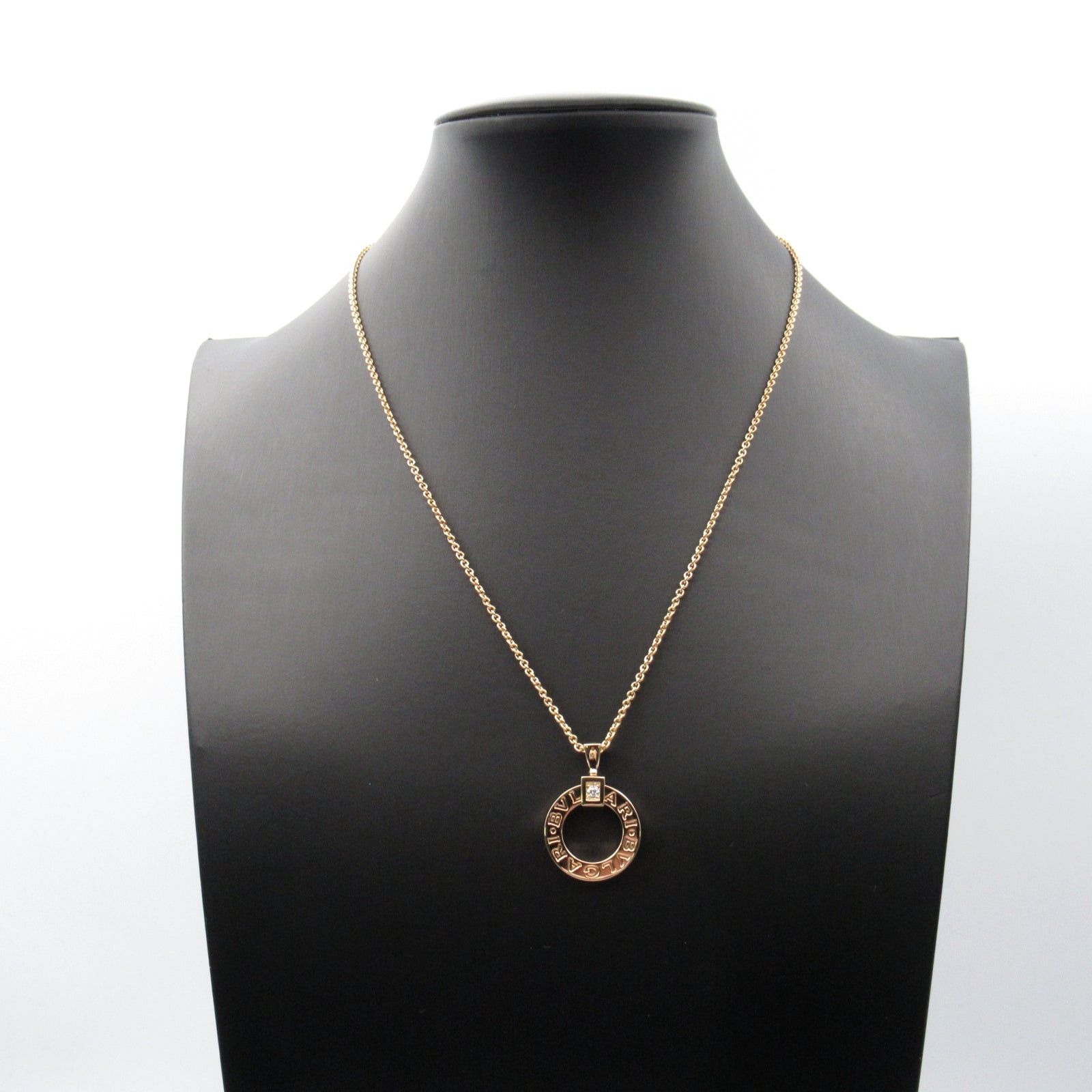 Bvlgari Bvlgari Bulgari Necklace K18Pg (Pink Gold) Diamond Clear Size ONE SIZE - 7 Thumbnail