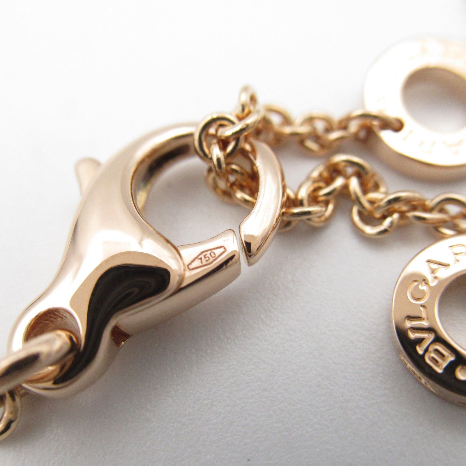 Bvlgari Bvlgari Bulgari Necklace K18Pg (Pink Gold) Diamond Clear Size ONE SIZE - 5 Thumbnail