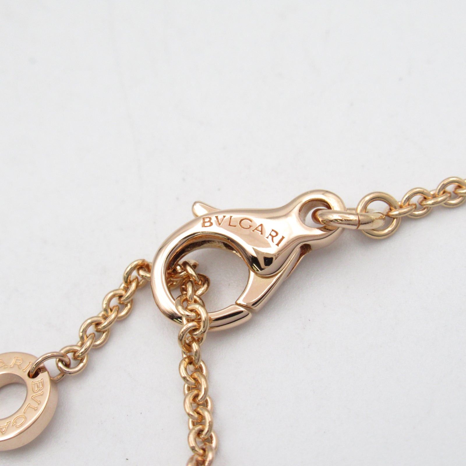 Bvlgari Bvlgari Bulgari Necklace K18Pg (Pink Gold) Diamond Clear Size ONE SIZE - 4 Thumbnail