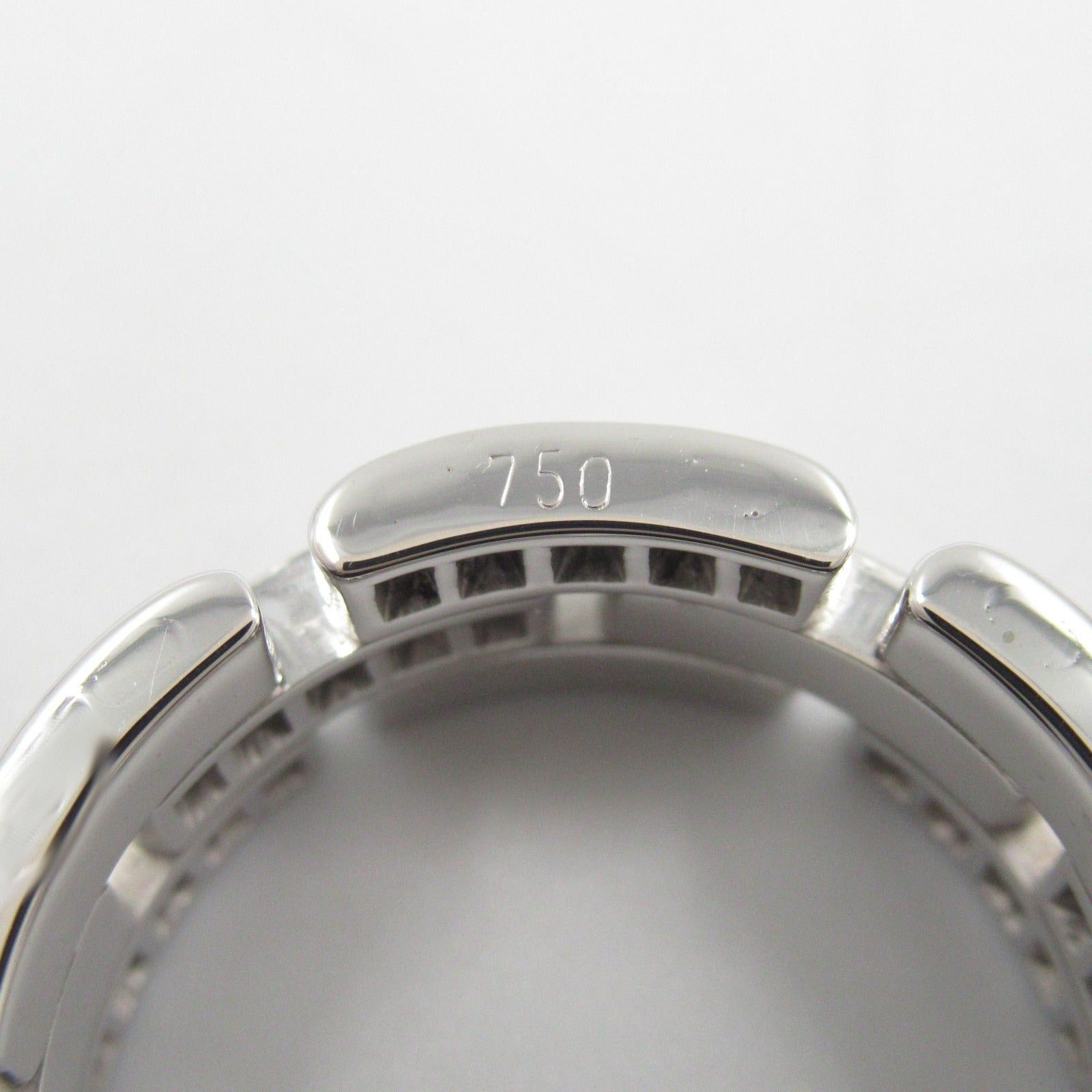 Cartier Cartier Mailon Panthère Half Diamond Ring K18Wg (White Gold) Clear Size ONE SIZE - 5 Thumbnail