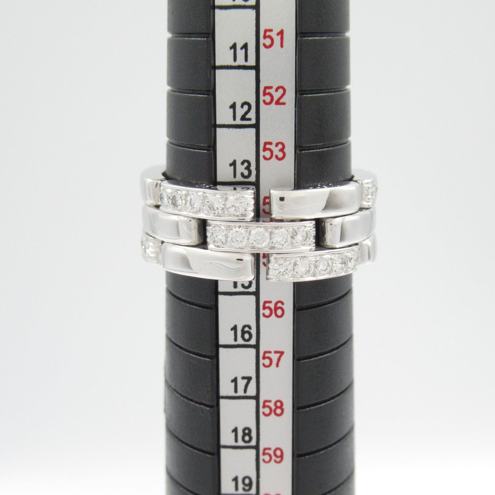 Cartier Cartier Mailon Panthère Half Diamond Ring K18Wg (White Gold) Clear Size ONE SIZE - 6 Thumbnail