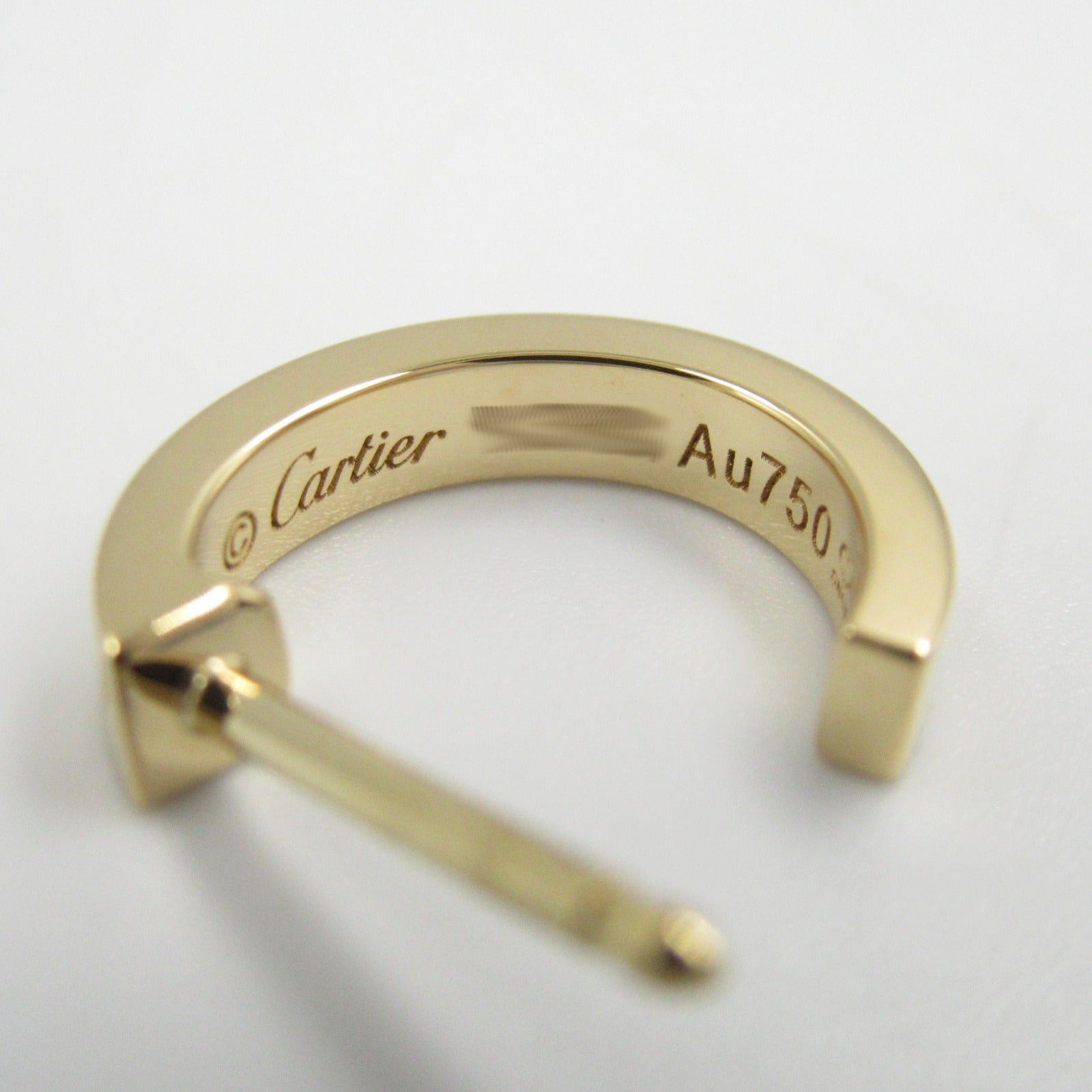 Cartier Cartier Mini Love Earrings K18 (Yellow Gold) Gold Size ONE SIZE - 5 Thumbnail