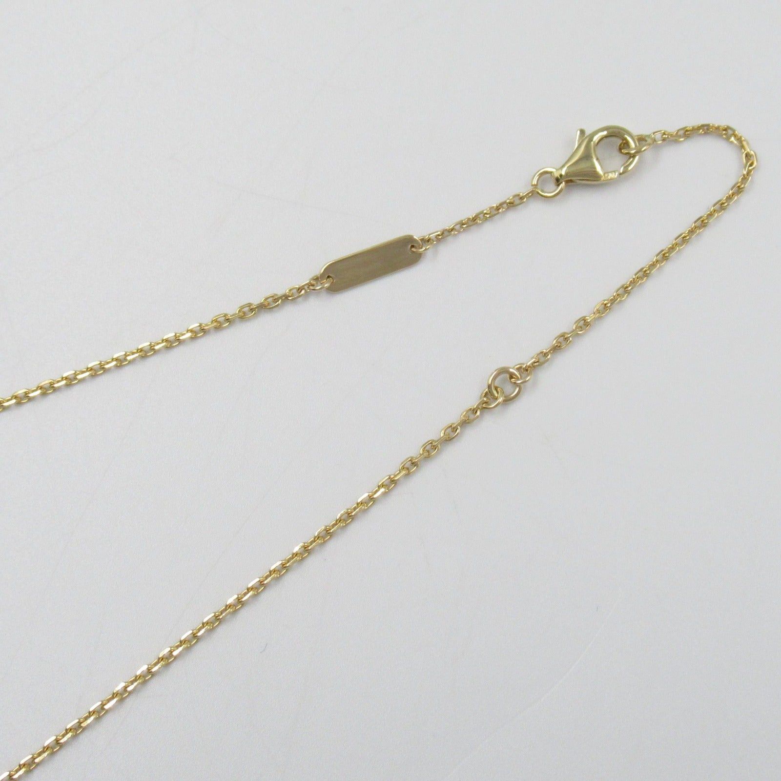 Van Cleef & Arpels Van Cleef Arpels Alhambra Necklace Tiger Eye K18 (Yellow Gold) Brown Size ONE SIZE - 5 Thumbnail