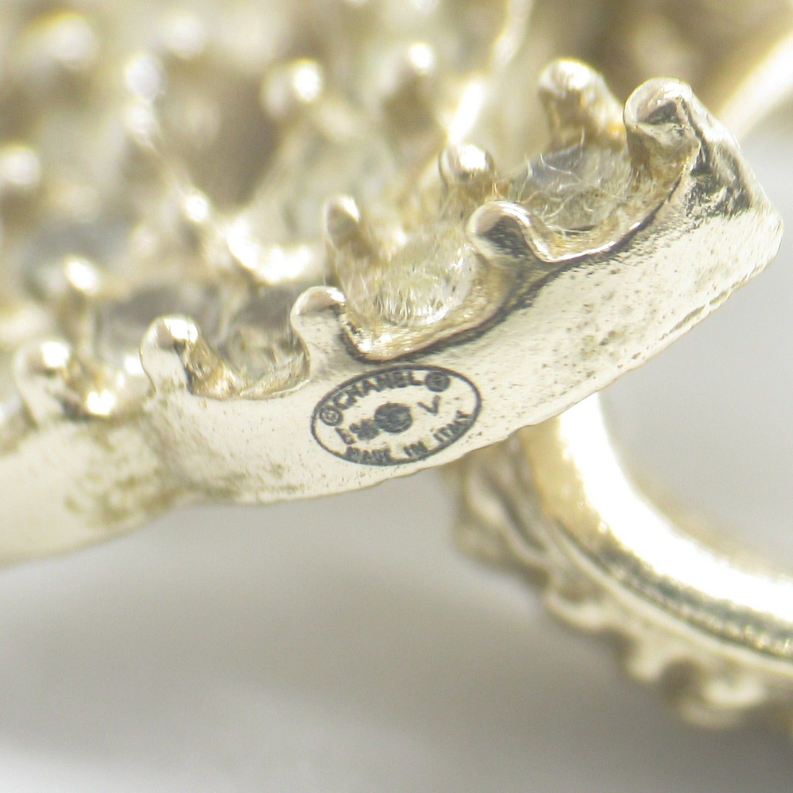 Chanel Chanel Coco Mark Earrings Gp (Gold Plated) Gold Champagne Size ONE SIZE - 5 Thumbnail
