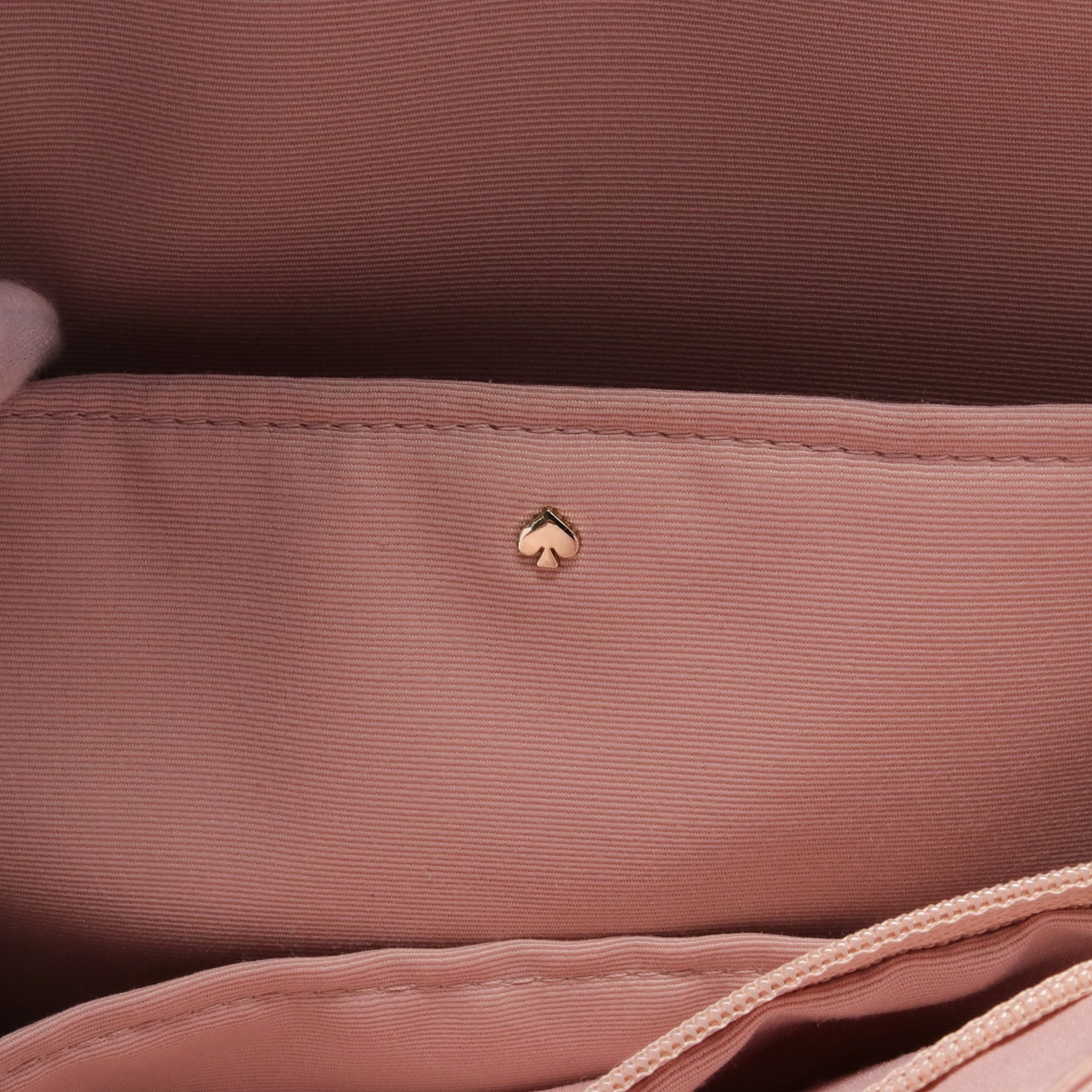 Kate Spade Kate Spade Daypack Spade Flower Medium Backpack Rucksack Leather Pink Bordeaux Size ONE SIZE - 4 Thumbnail