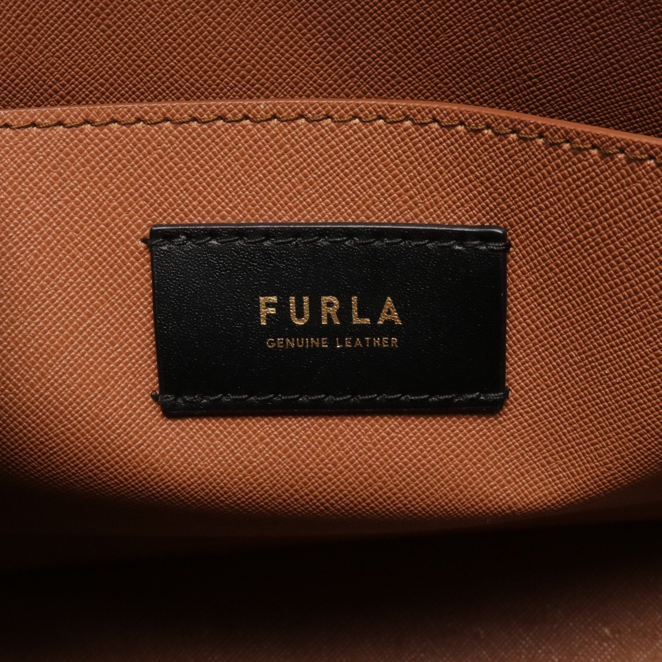 Furla Furla Vittoria Handbag Leather Black Size ONE SIZE - 4 Thumbnail