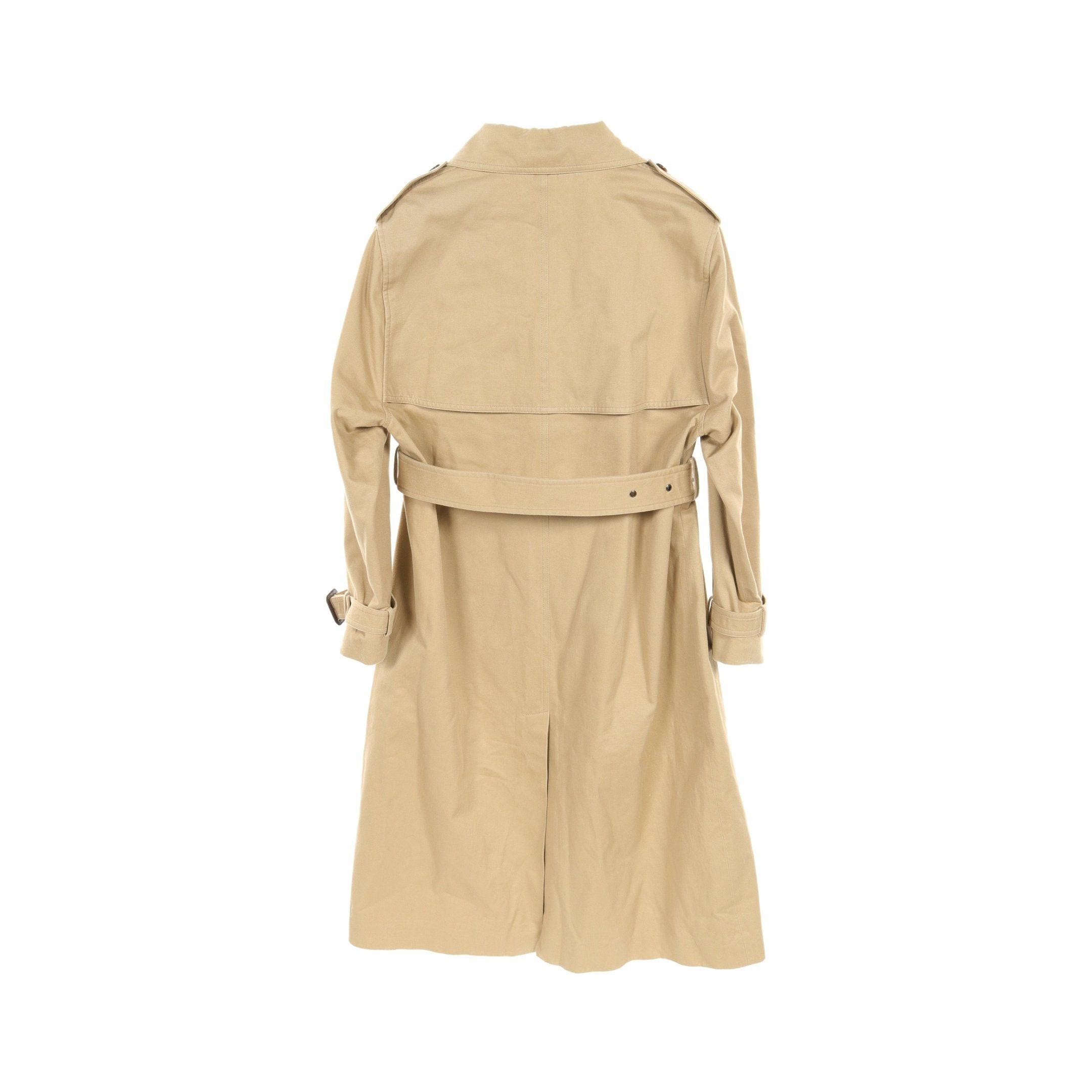 Yves Saint Laurent Yves Saint Laurent Trench Coat Cotton Beige Size ONE SIZE - 2 Thumbnail