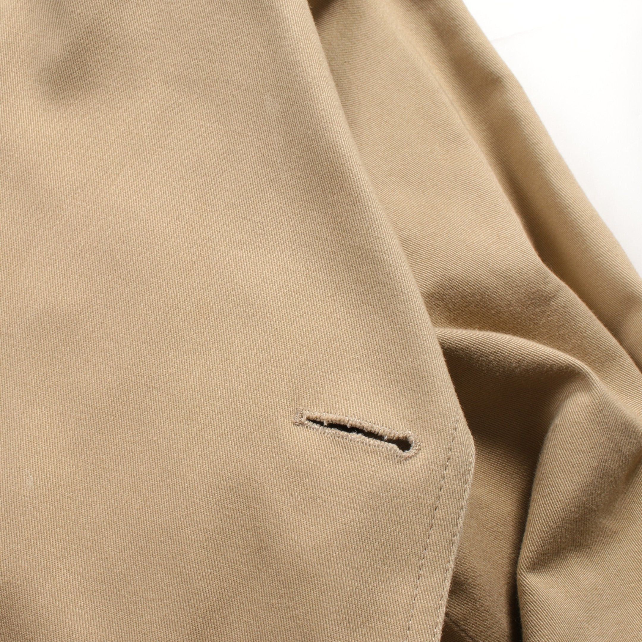 Yves Saint Laurent Yves Saint Laurent Trench Coat Cotton Beige Size ONE SIZE - 9 Thumbnail