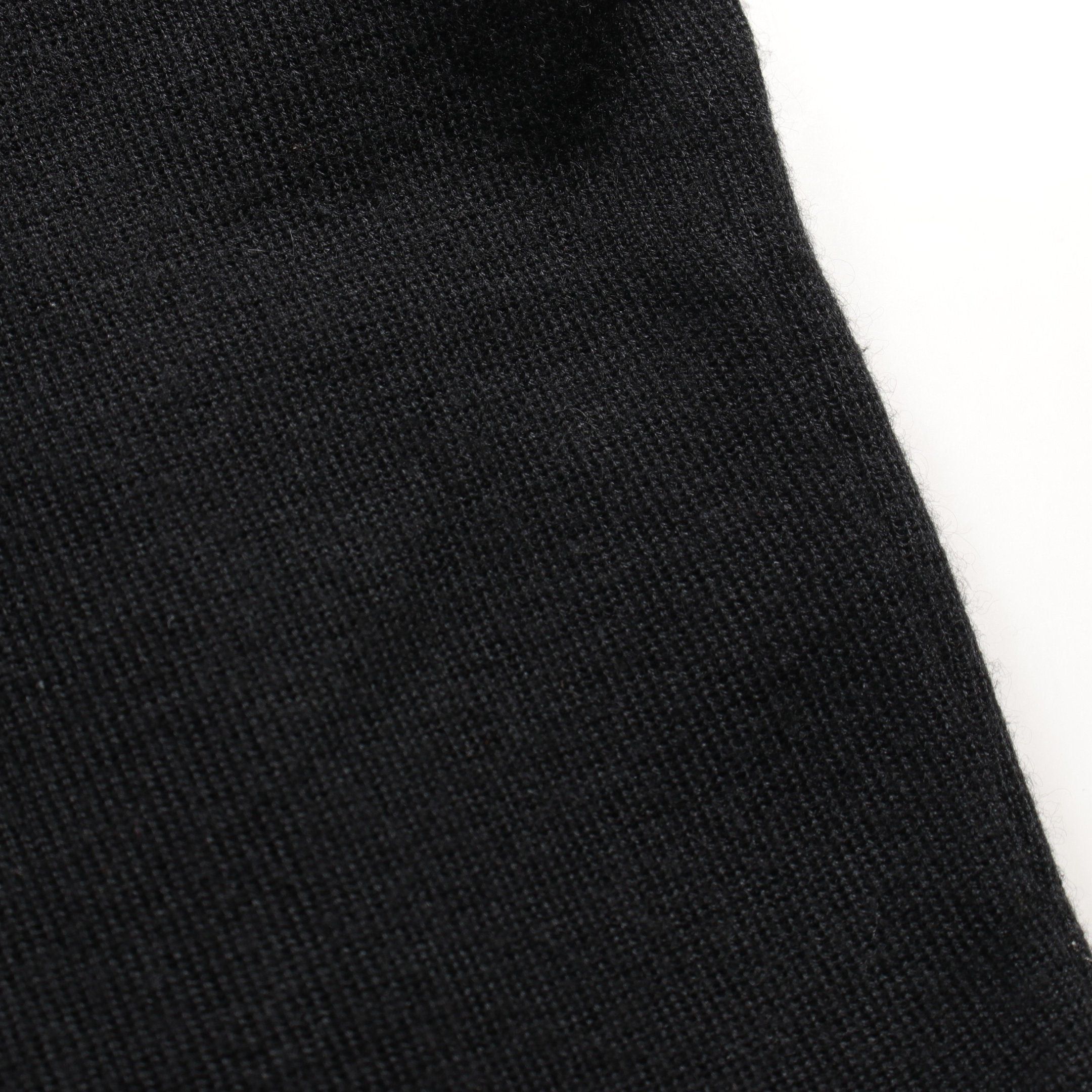 Chanel Chanel Knit Short Sleeve Cashmere Silk Black 02A Size ONE SIZE - 8 Thumbnail