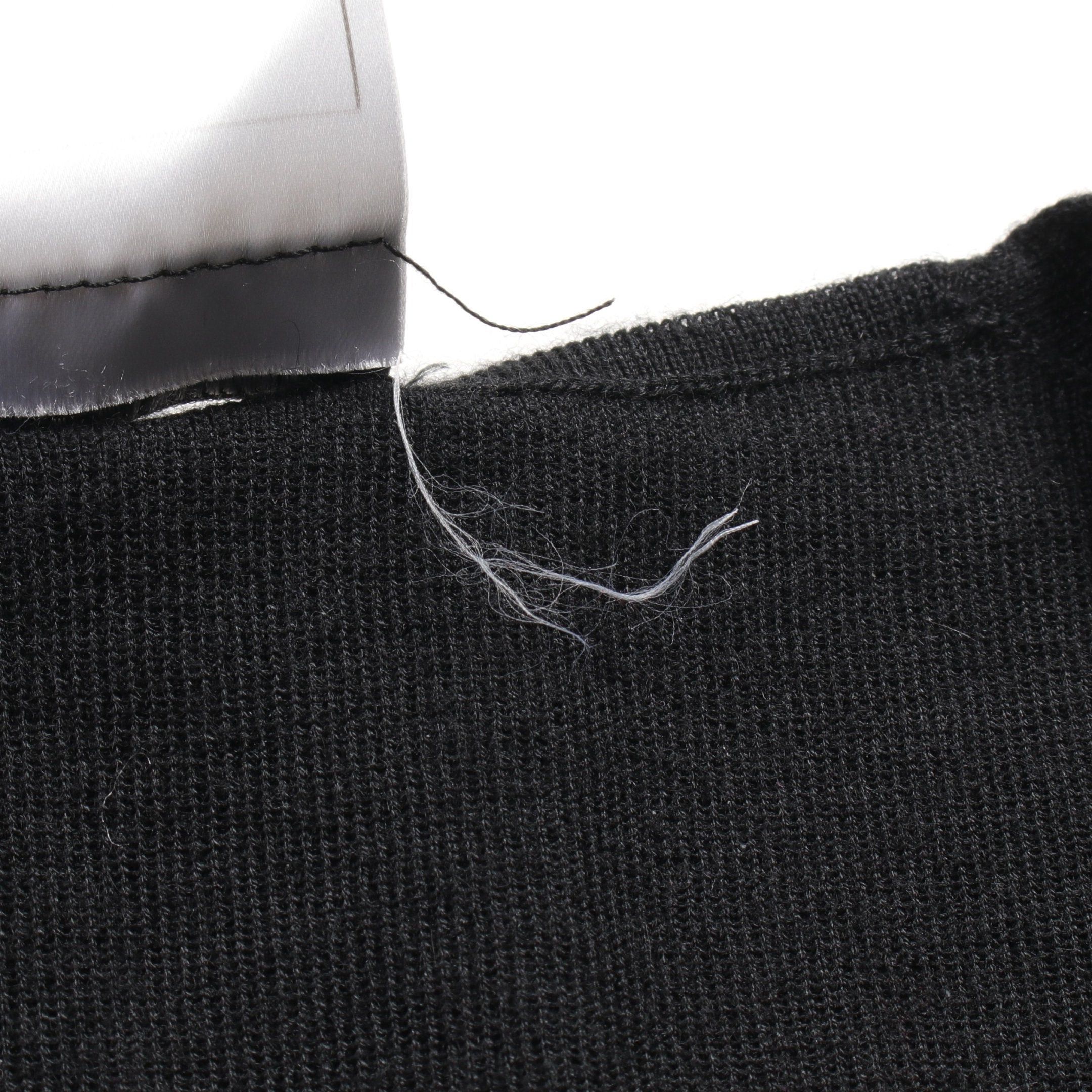 Chanel Chanel Knit Short Sleeve Cashmere Silk Black 02A Size ONE SIZE - 7 Thumbnail