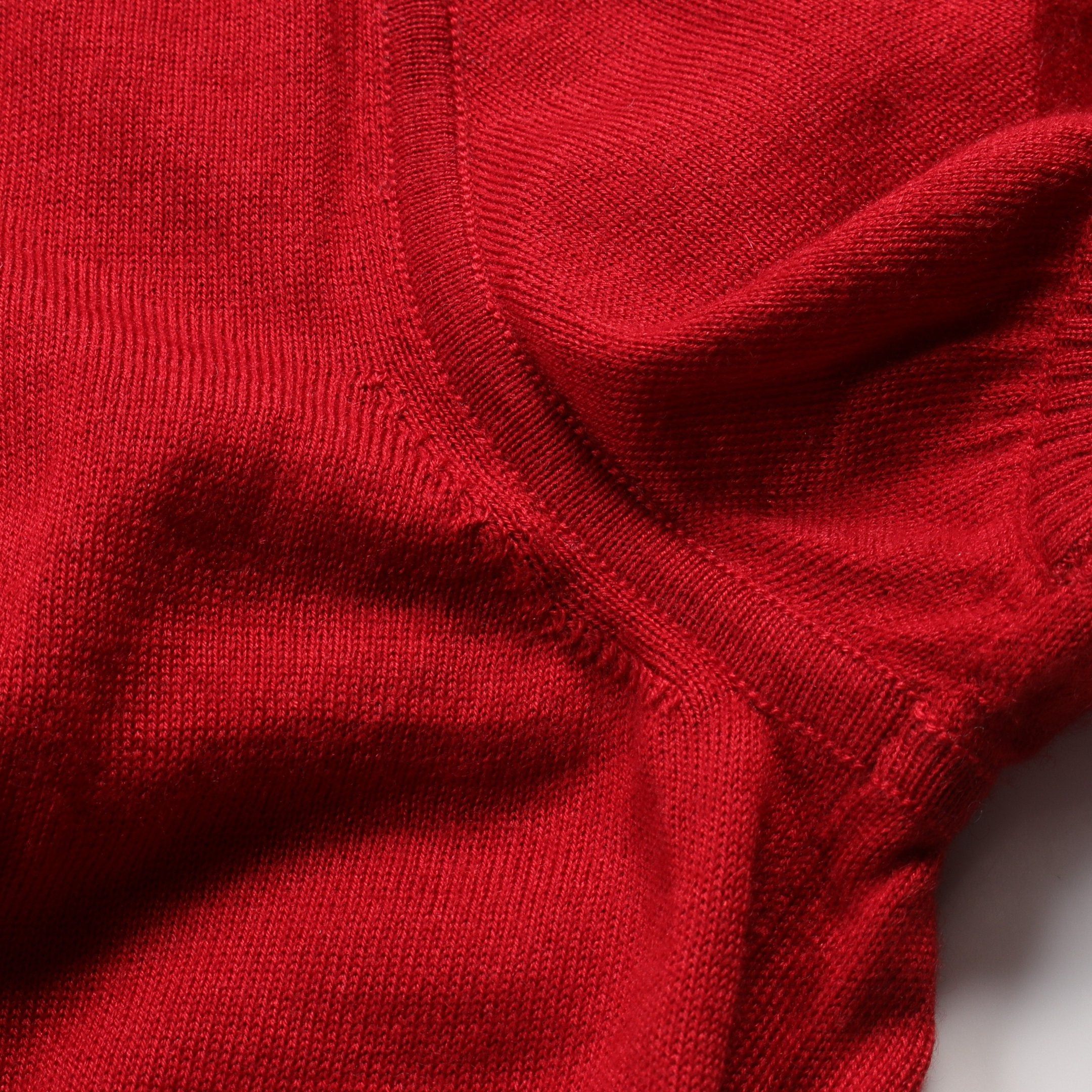 Chanel Chanel Knit Short Sleeve Cashmere Silk Red 06A Size ONE SIZE - 7 Thumbnail