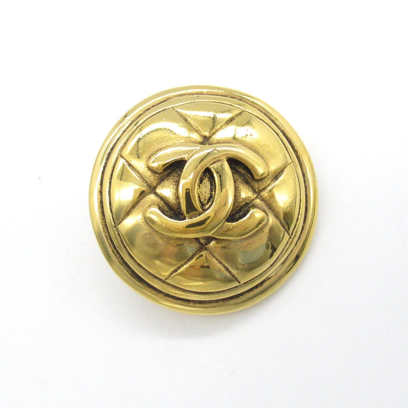 Chanel Chanel Coco Mark Brooch Gp (Gold Plated) Gold Size ONE SIZE - 2 Thumbnail