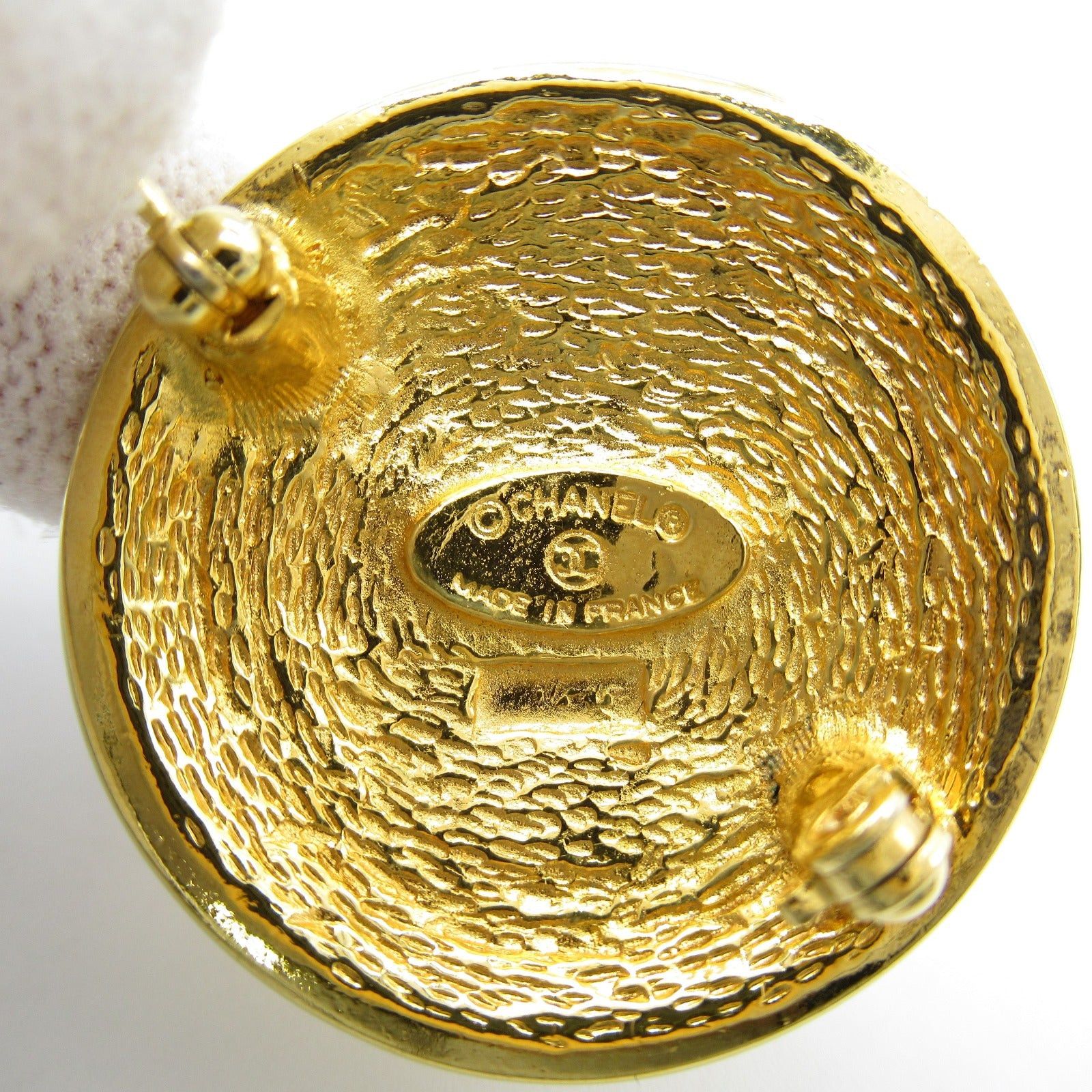 Chanel Chanel Coco Mark Brooch Gp (Gold Plated) Gold Size ONE SIZE - 4 Thumbnail