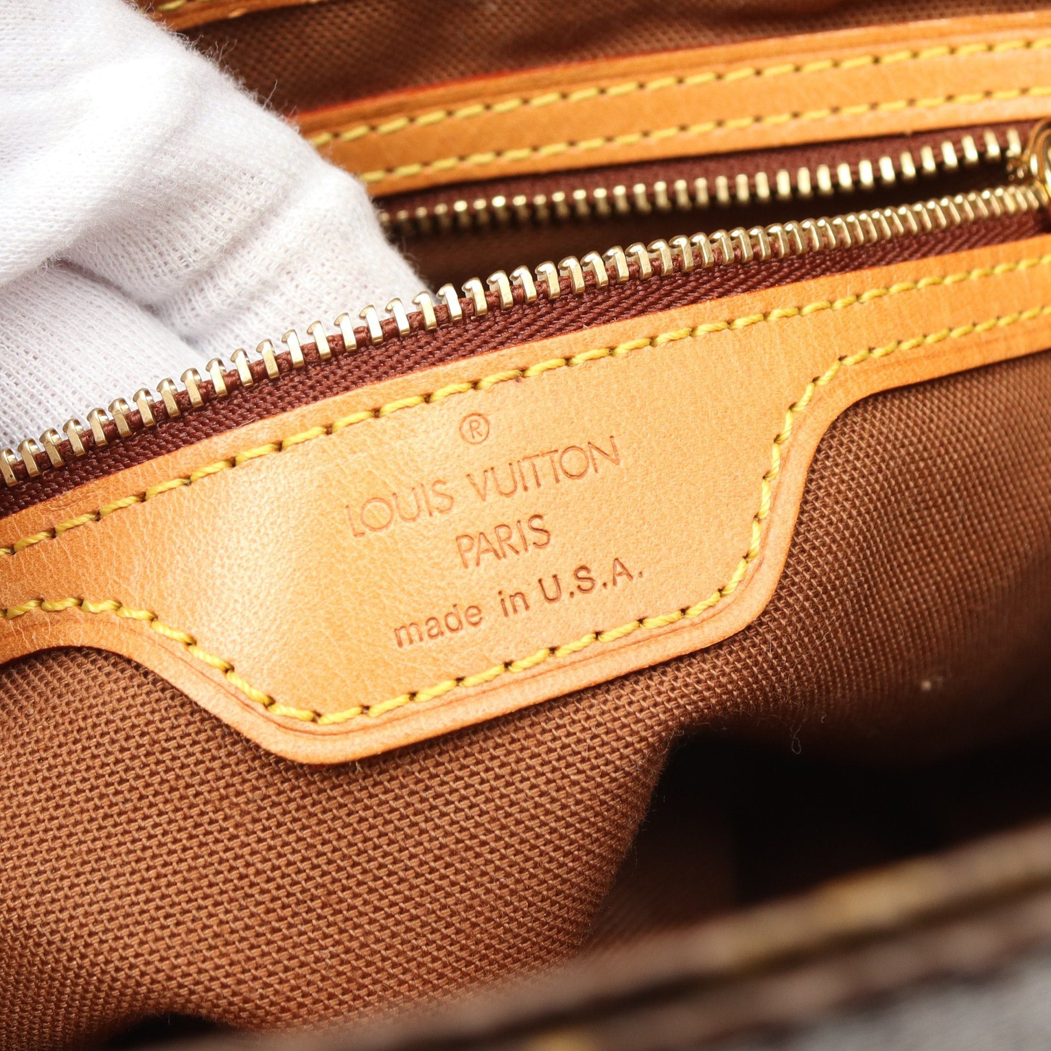 Louis Vuitton Louis Vuitton Vivian Gm Monogram Shoulder Bag Tote Leather Brown Size ONE SIZE - 4 Thumbnail