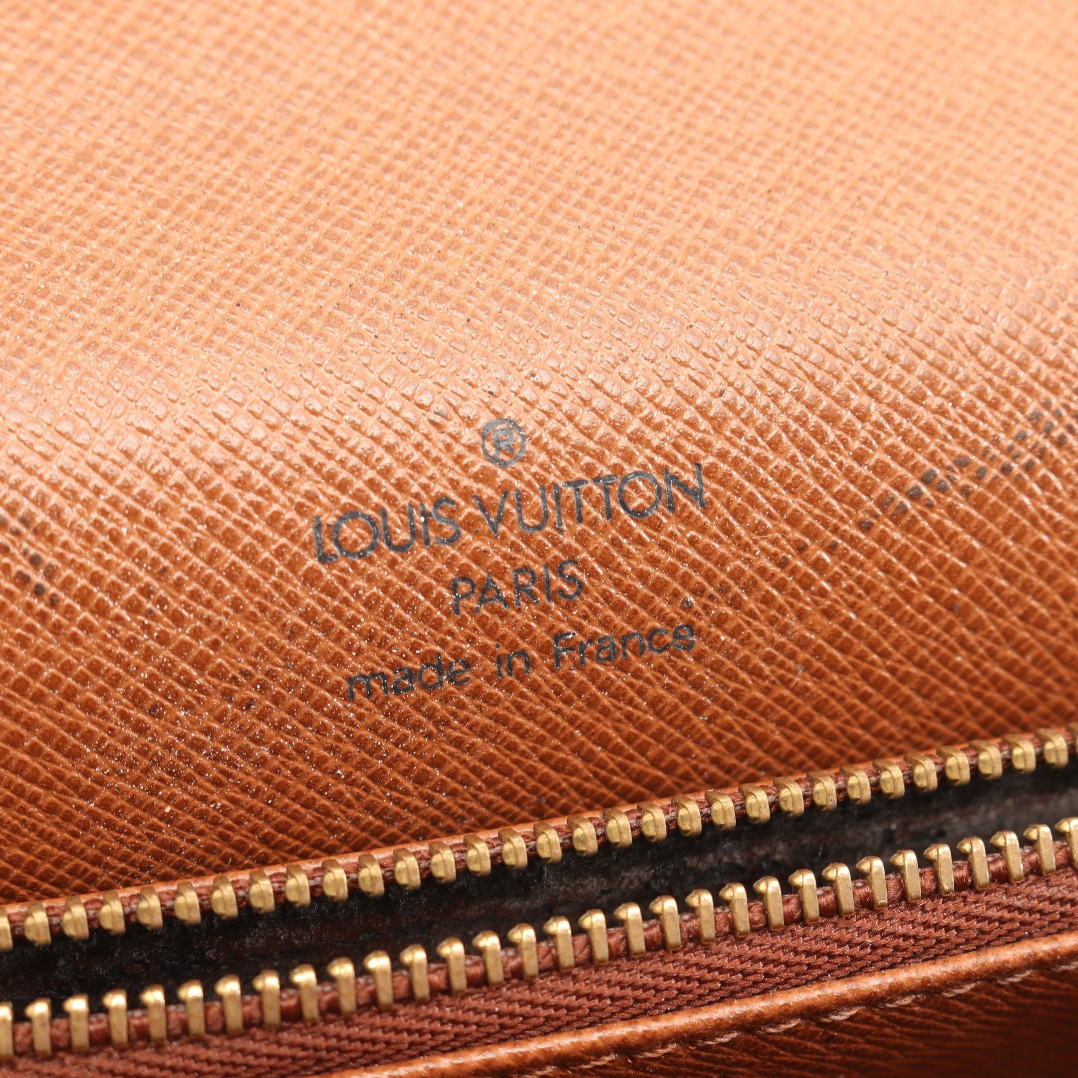 Louis Vuitton Louis Vuitton Concorde Monogram Handbag Leather Brown Size ONE SIZE - 4 Thumbnail