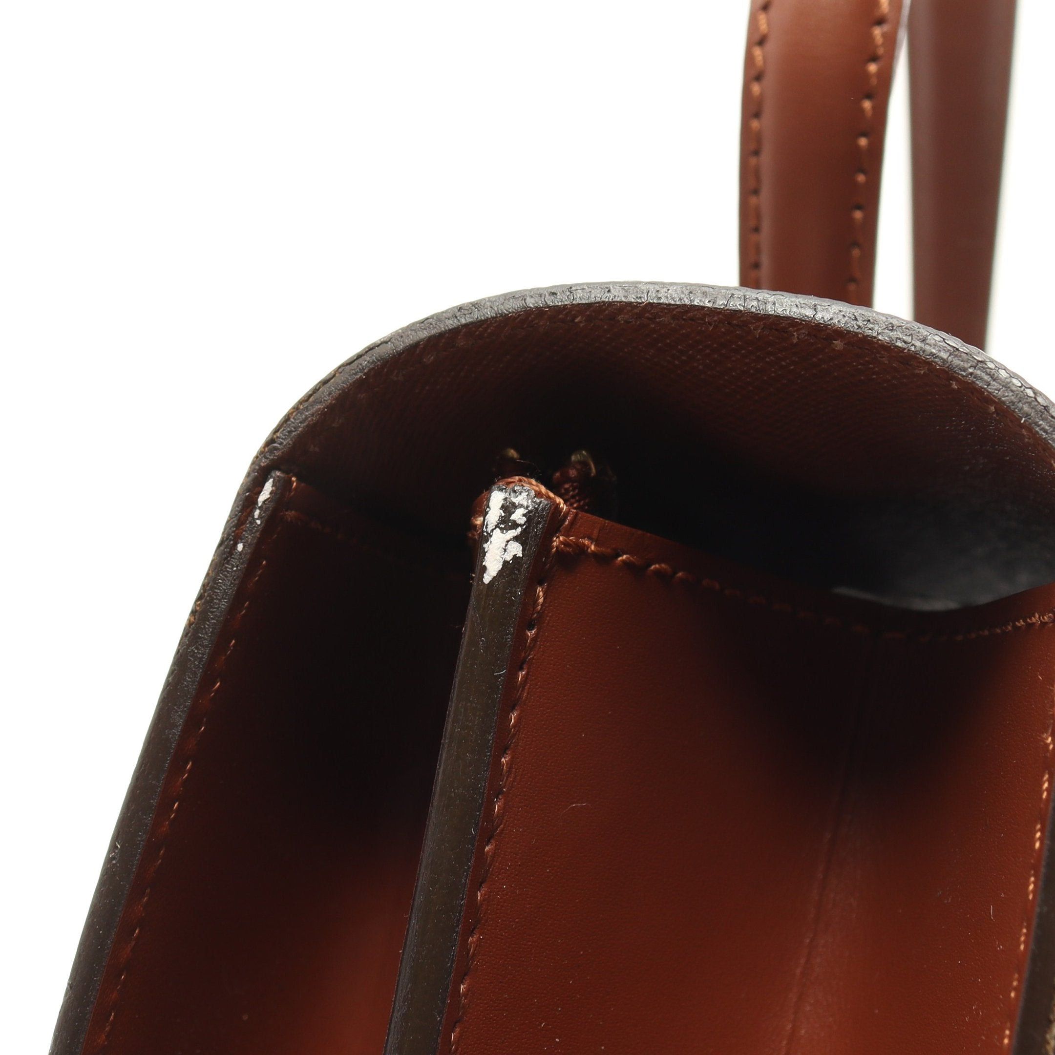 Louis Vuitton Louis Vuitton Concorde Monogram Handbag Leather Brown Size ONE SIZE - 9 Thumbnail